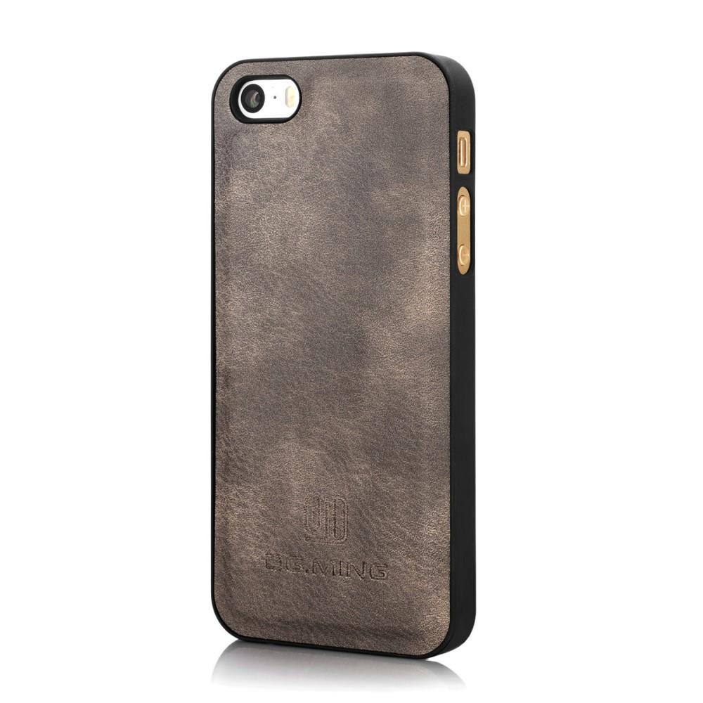 Magnet Wallet iPhone 5/5S/SE Brown