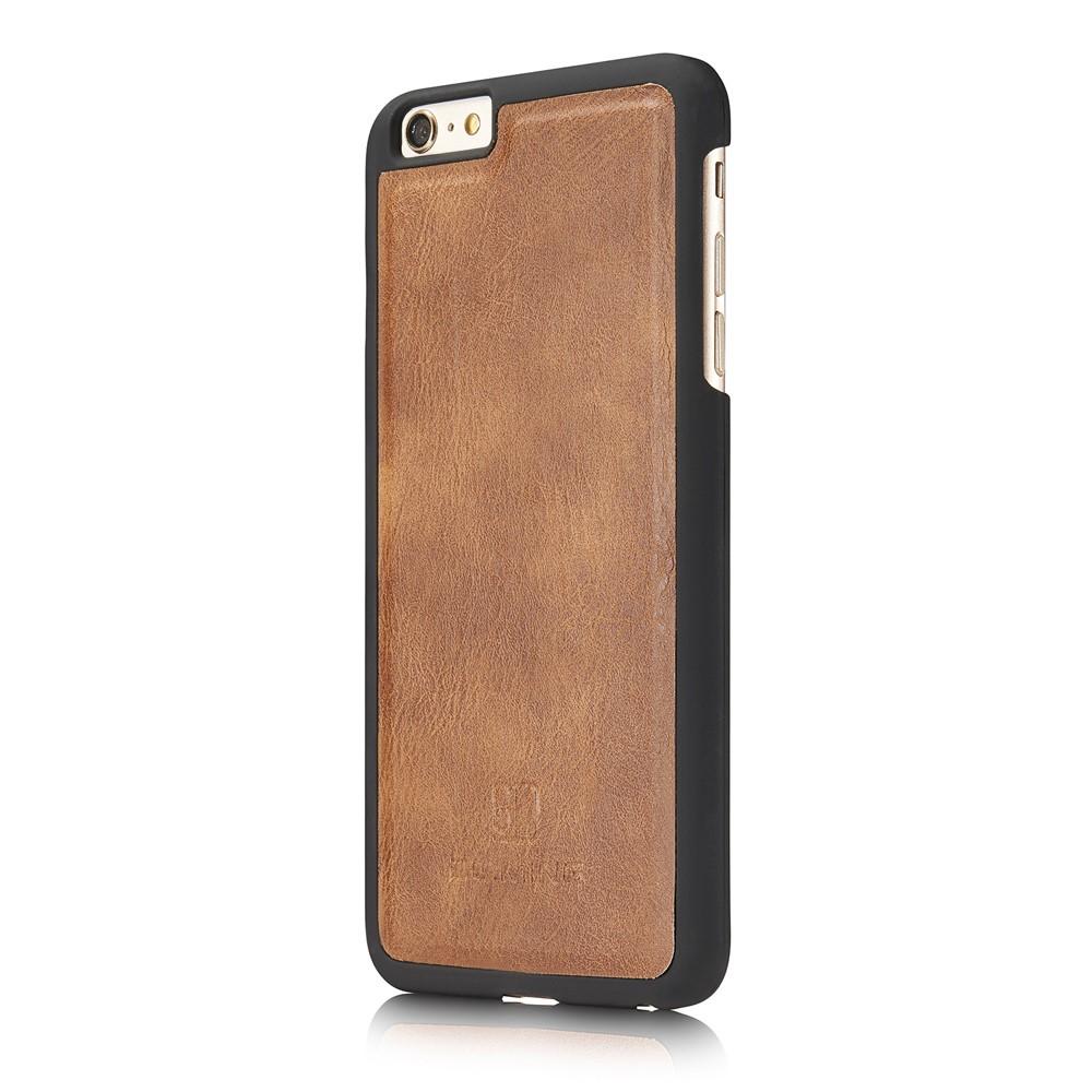 Magnet Wallet iPhone 6 Plus/6S Plus Cognac