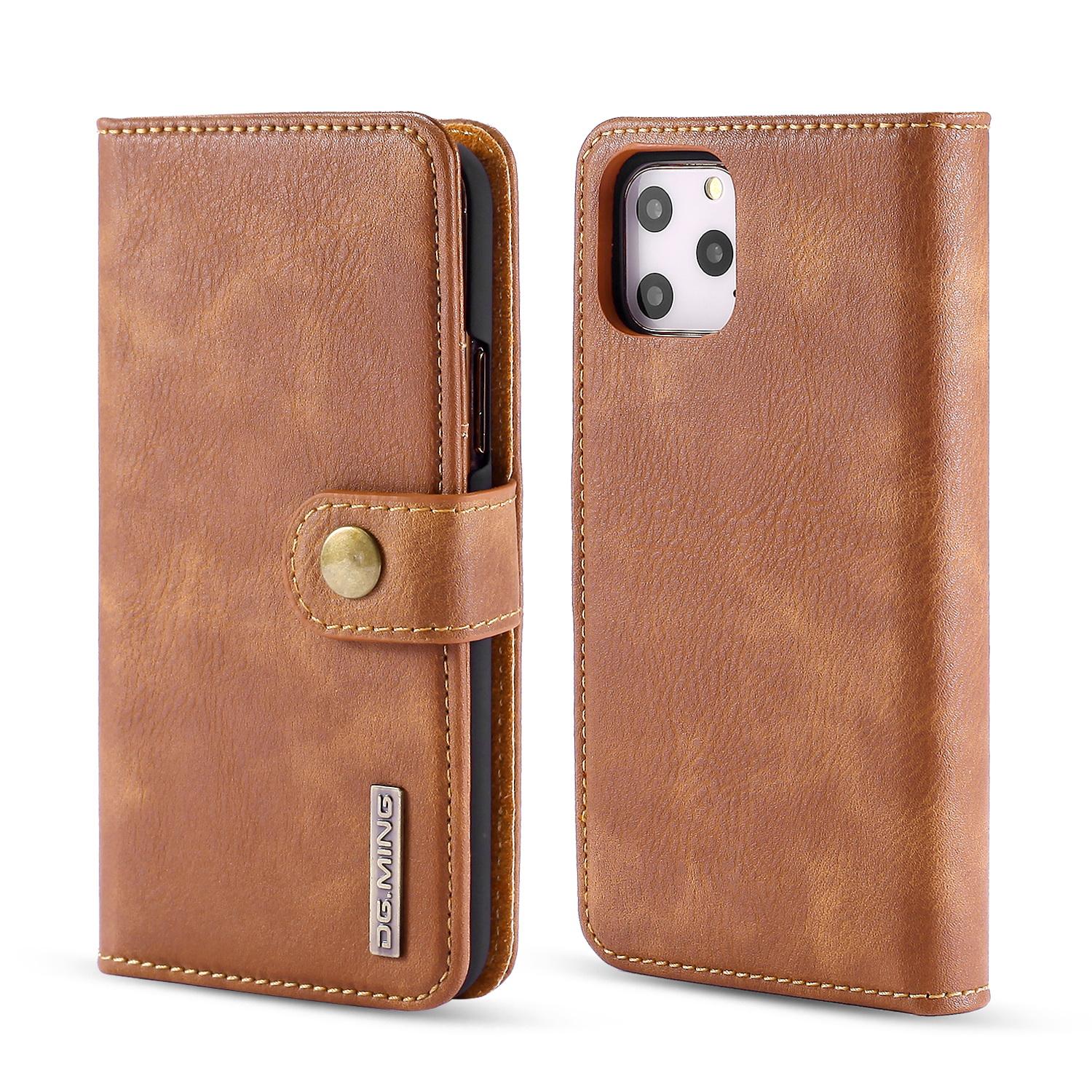 Magnet Wallet iPhone 11 Pro Max Cognac