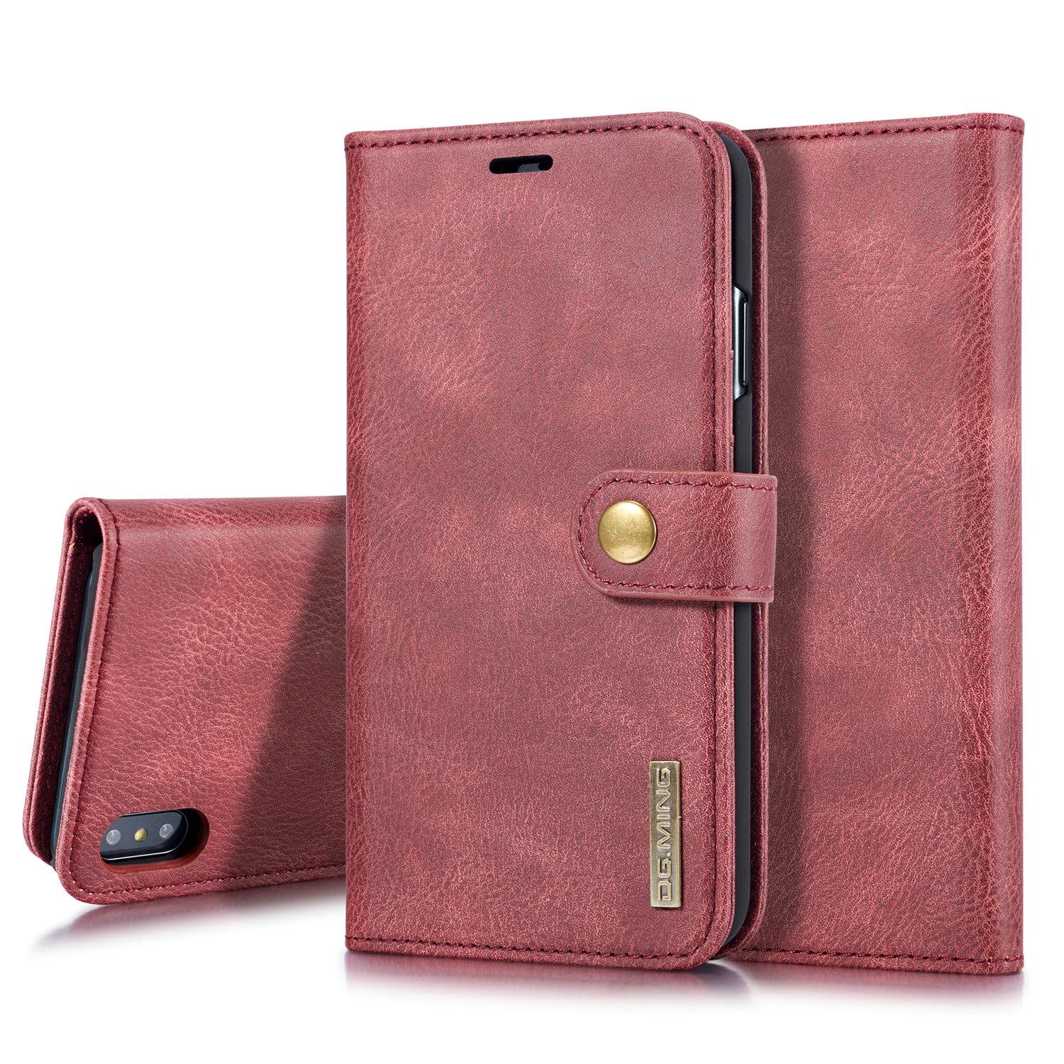 Magnet Wallet iPhone X/XS Red