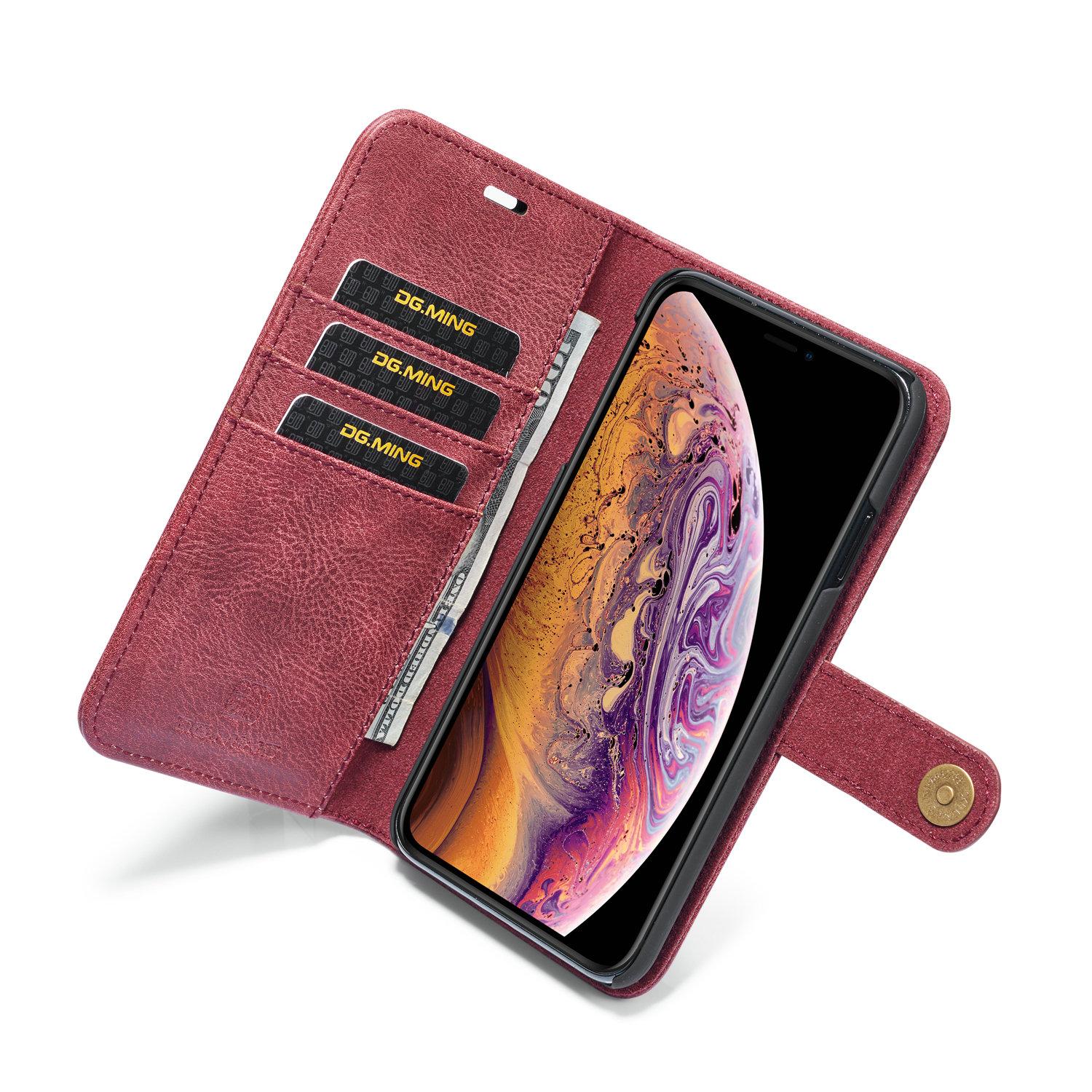 Magnet Wallet iPhone X/XS Red