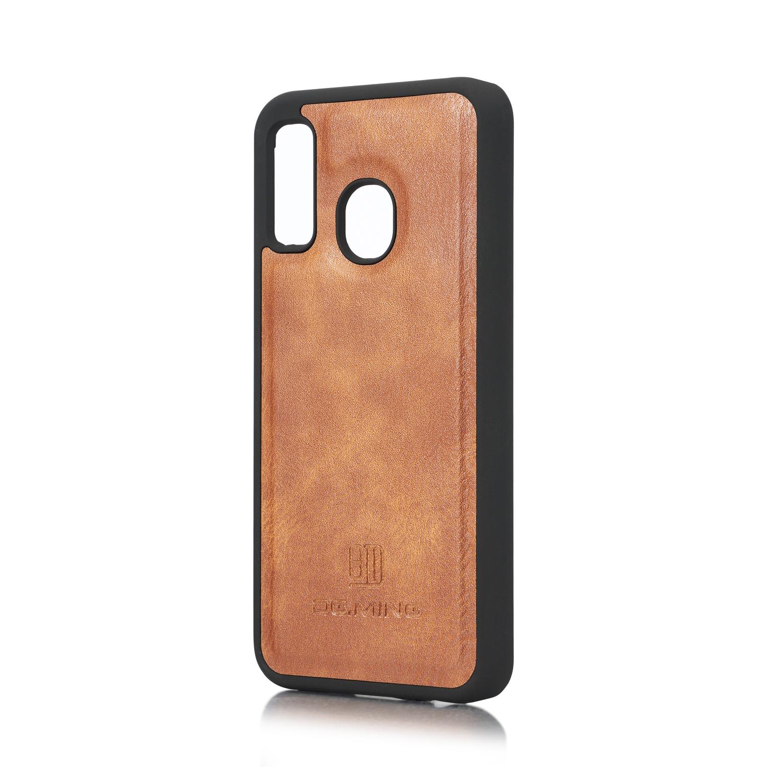 Magnet Wallet Samsung Galaxy A40 Cognac