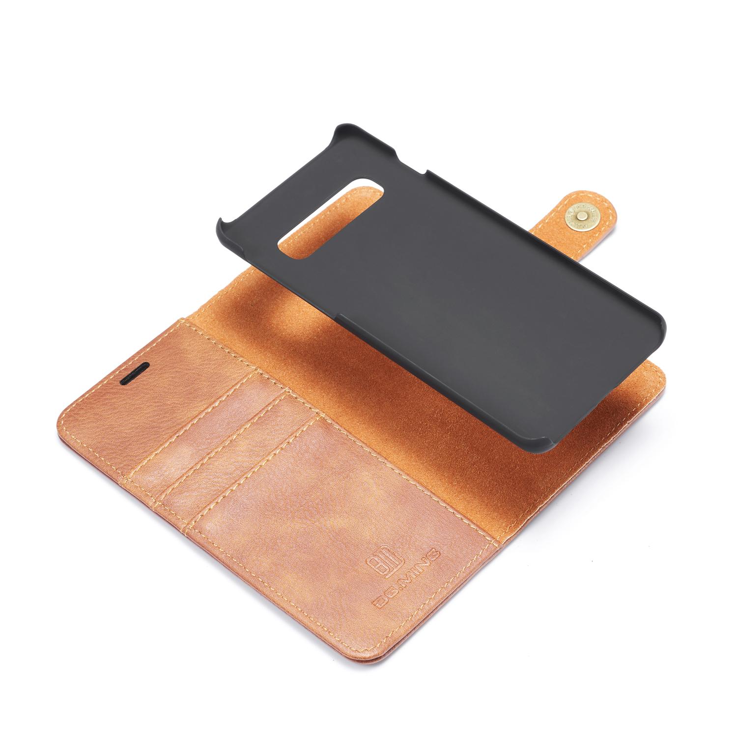 Magnet Wallet Samsung Galaxy S10 Cognac