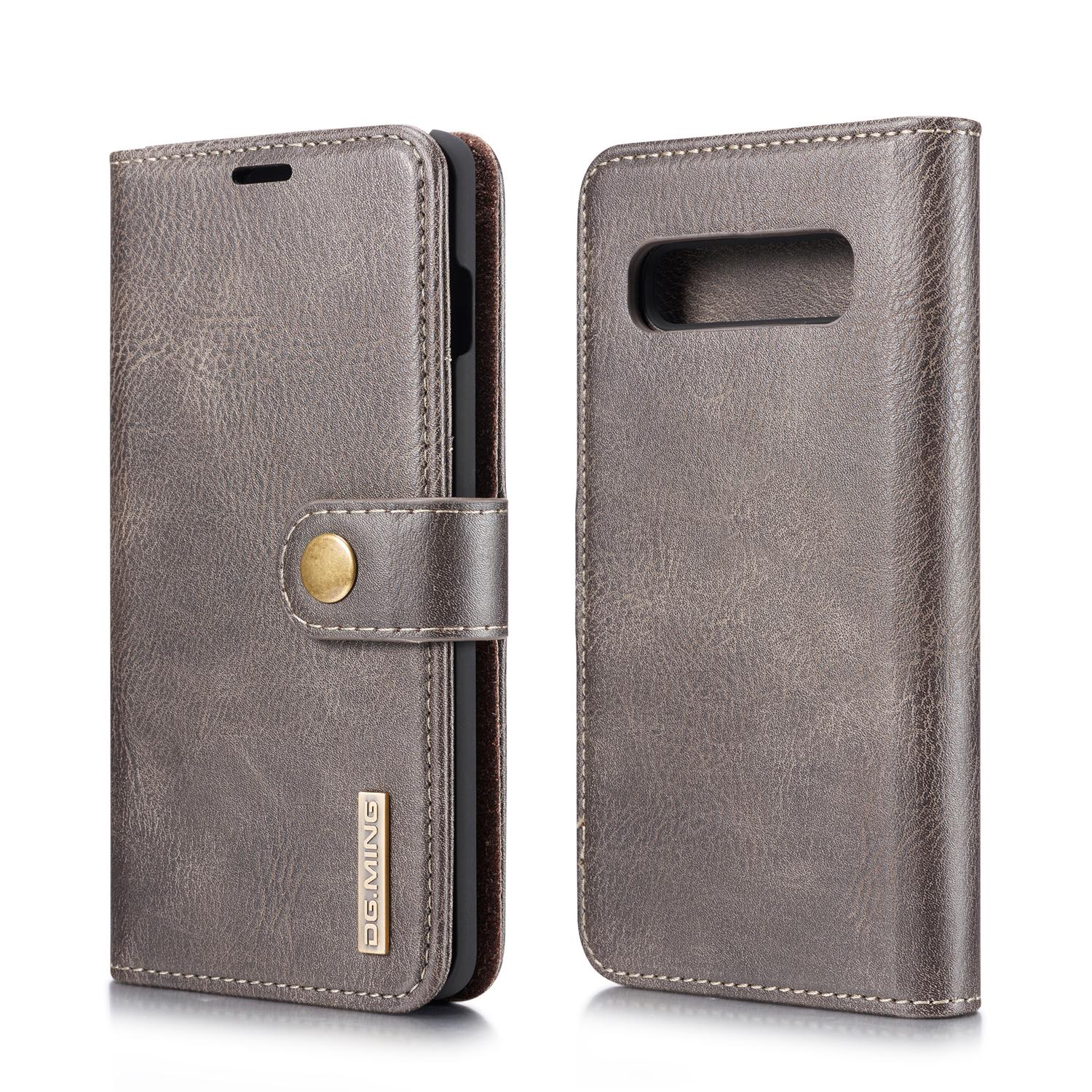 Magnet Wallet Samsung Galaxy S10 Plus Brun