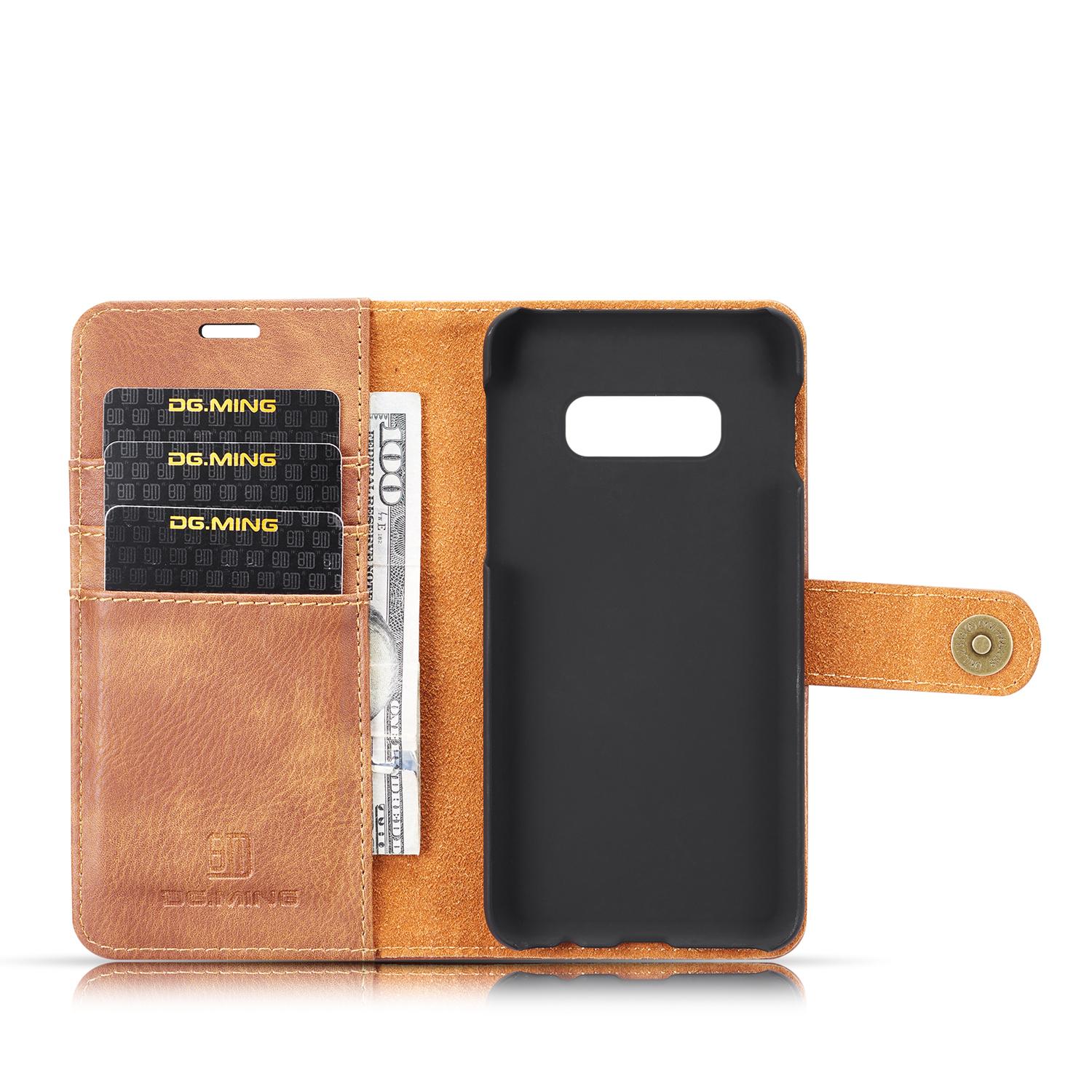 Magnet Wallet Samsung Galaxy S10e Cognac