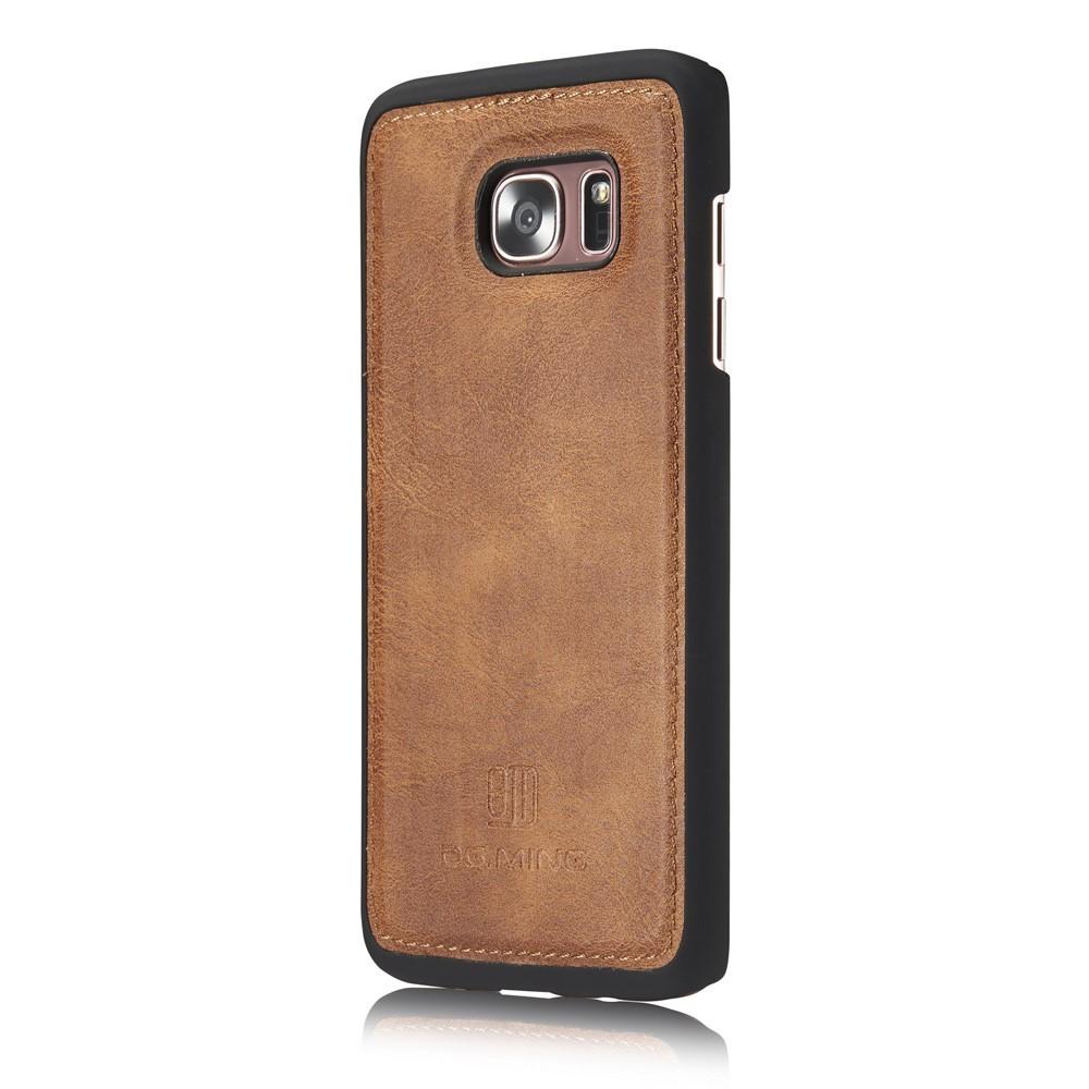 Magnet Wallet Samsung Galaxy S7 Edge Cognac