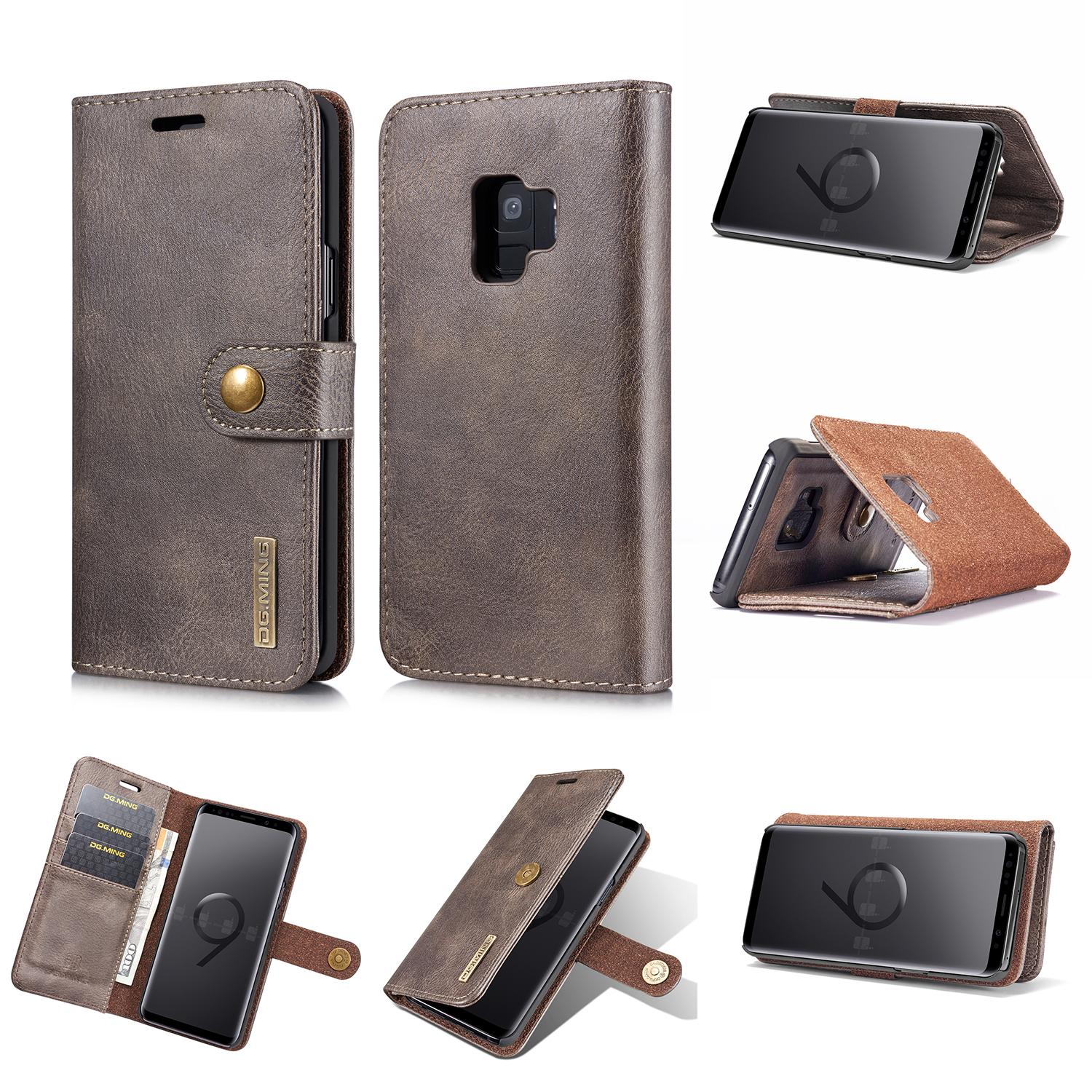 Magnet Wallet Samsung Galaxy S9 Brown