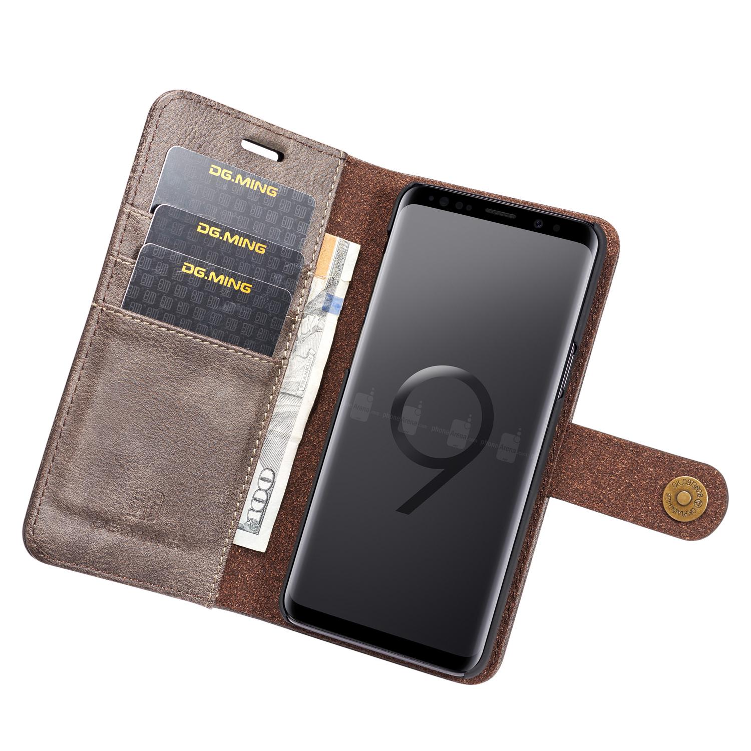 Magnet Wallet Samsung Galaxy S9 Plus Brown