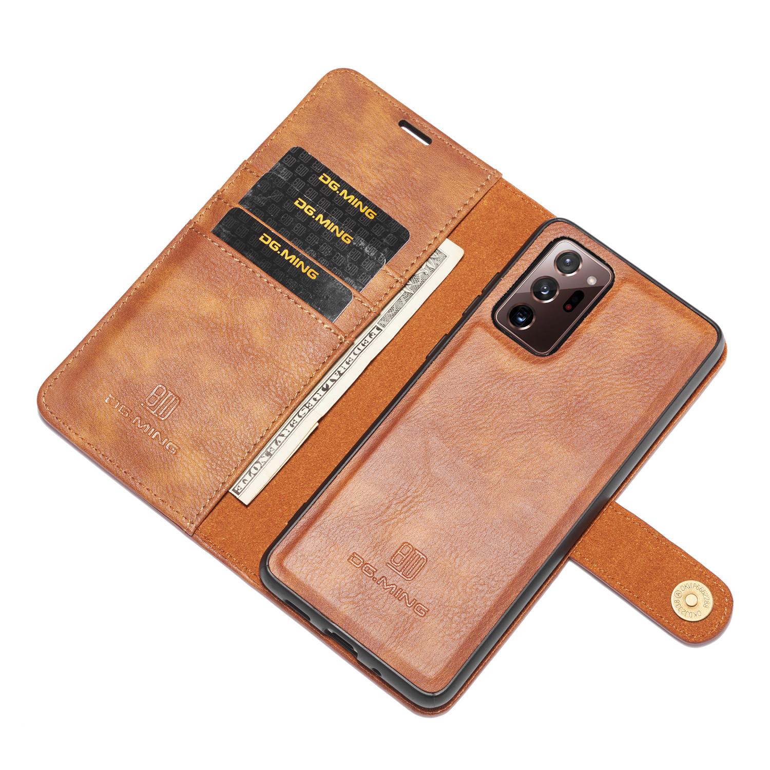 Magnet Wallet Samsung Galaxy Note 20 Ultra Brun