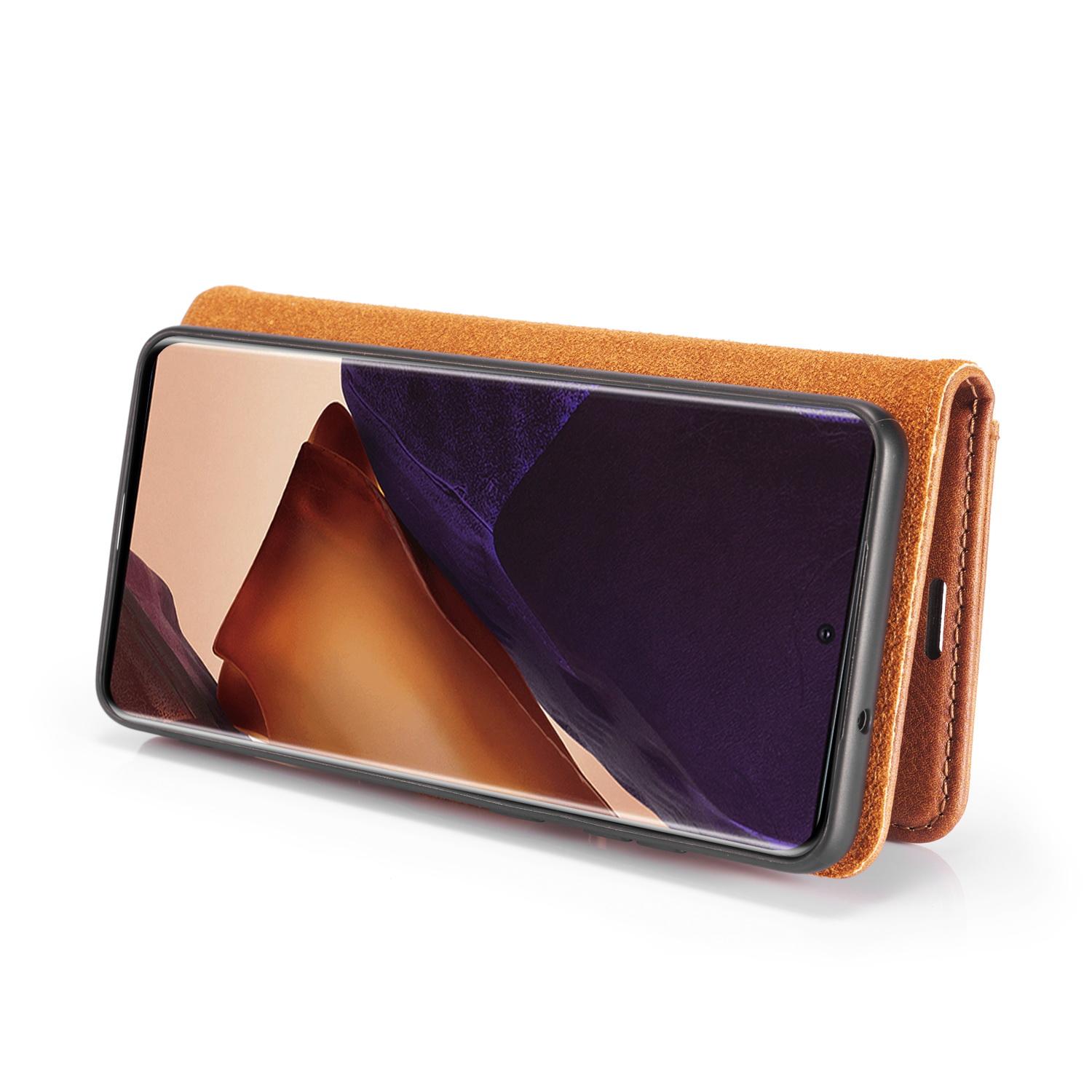 Magnet Wallet Samsung Galaxy Note 20 Ultra Brun