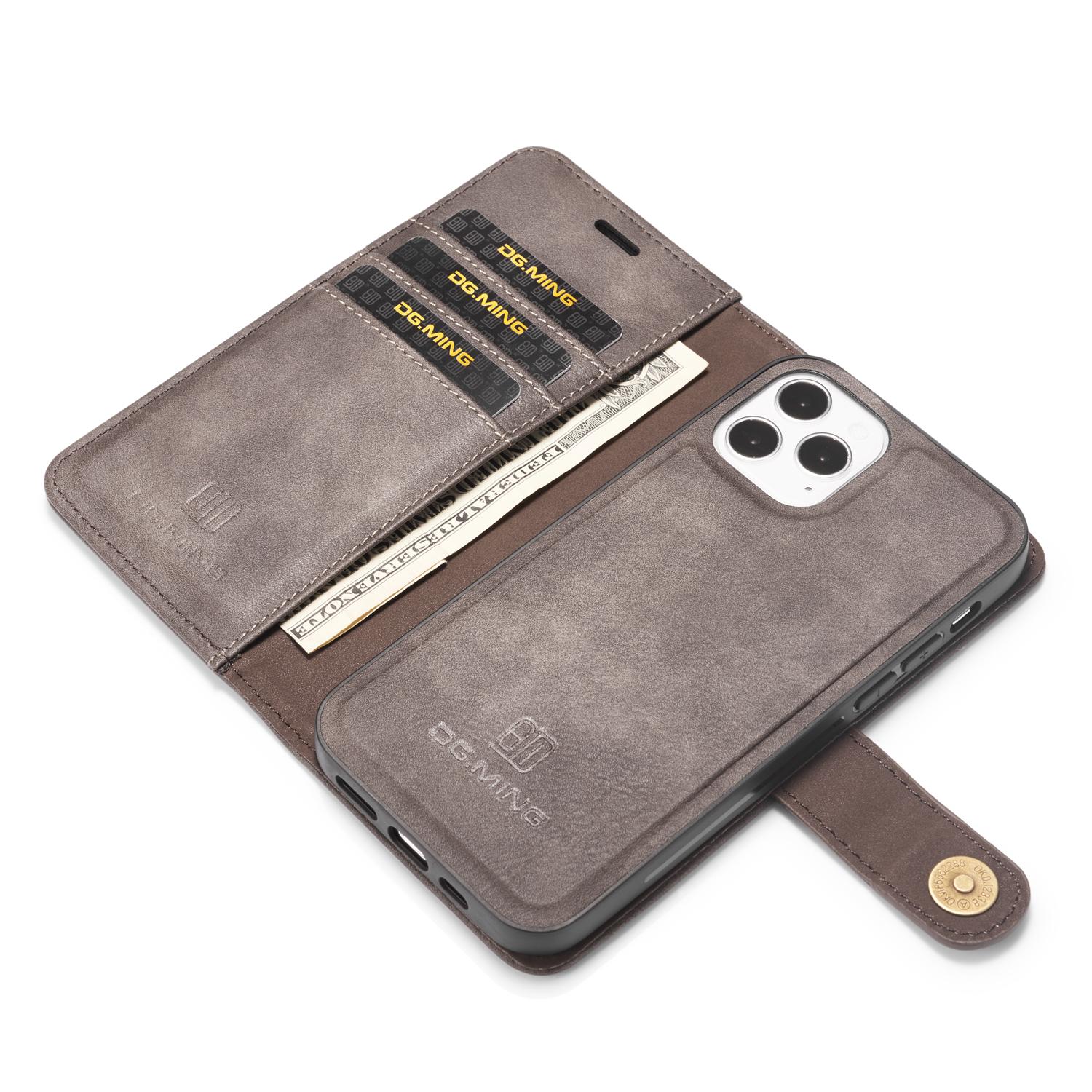 Magnet Wallet iPhone 12/12 Pro Brown
