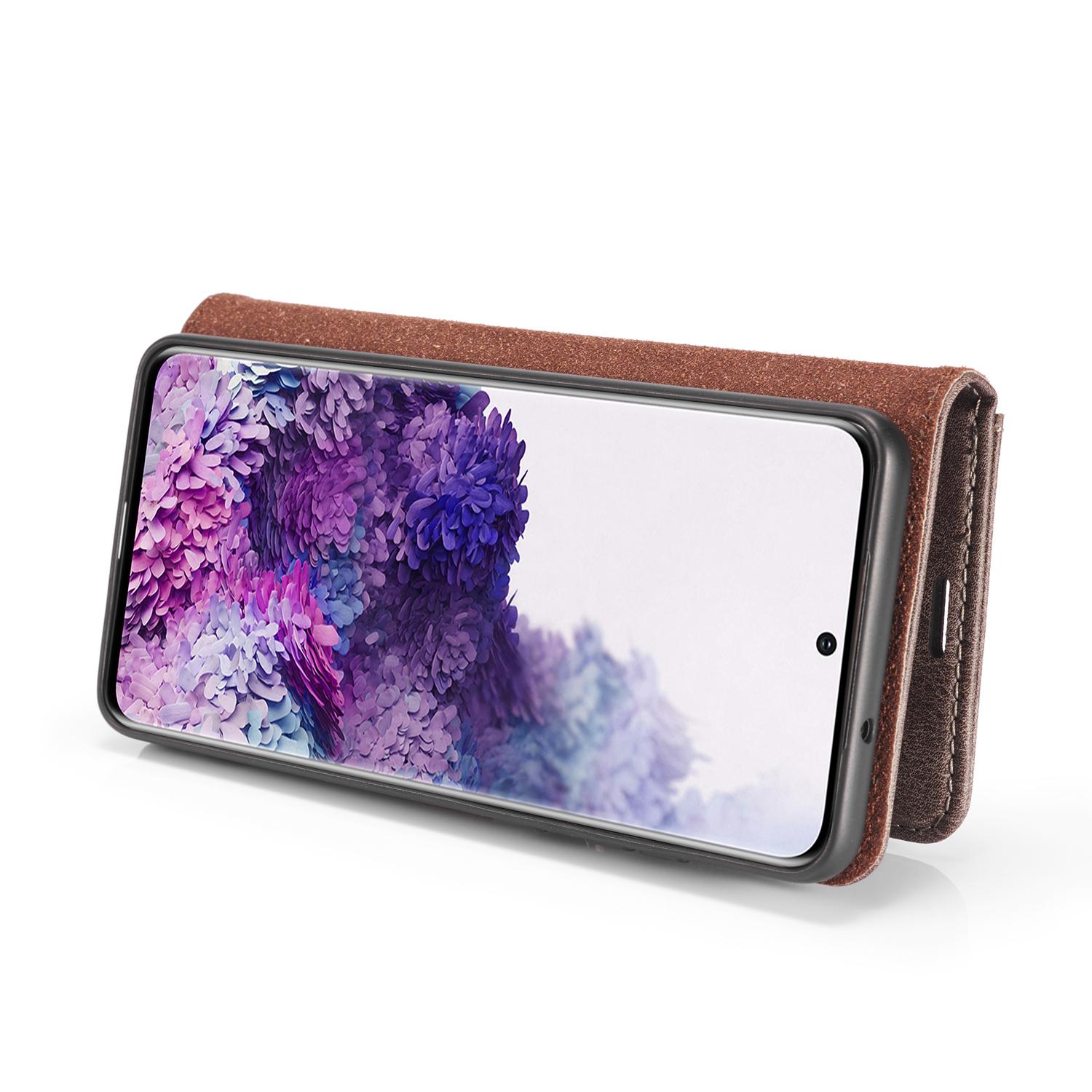 Magnet Wallet Samsung Galaxy S20 Plus Brun