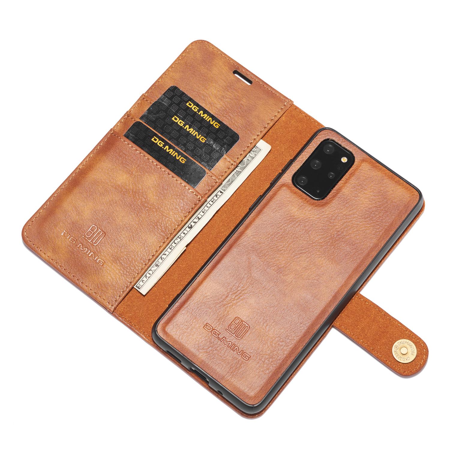 Magnet Wallet Samsung Galaxy S20 Plus Cognac