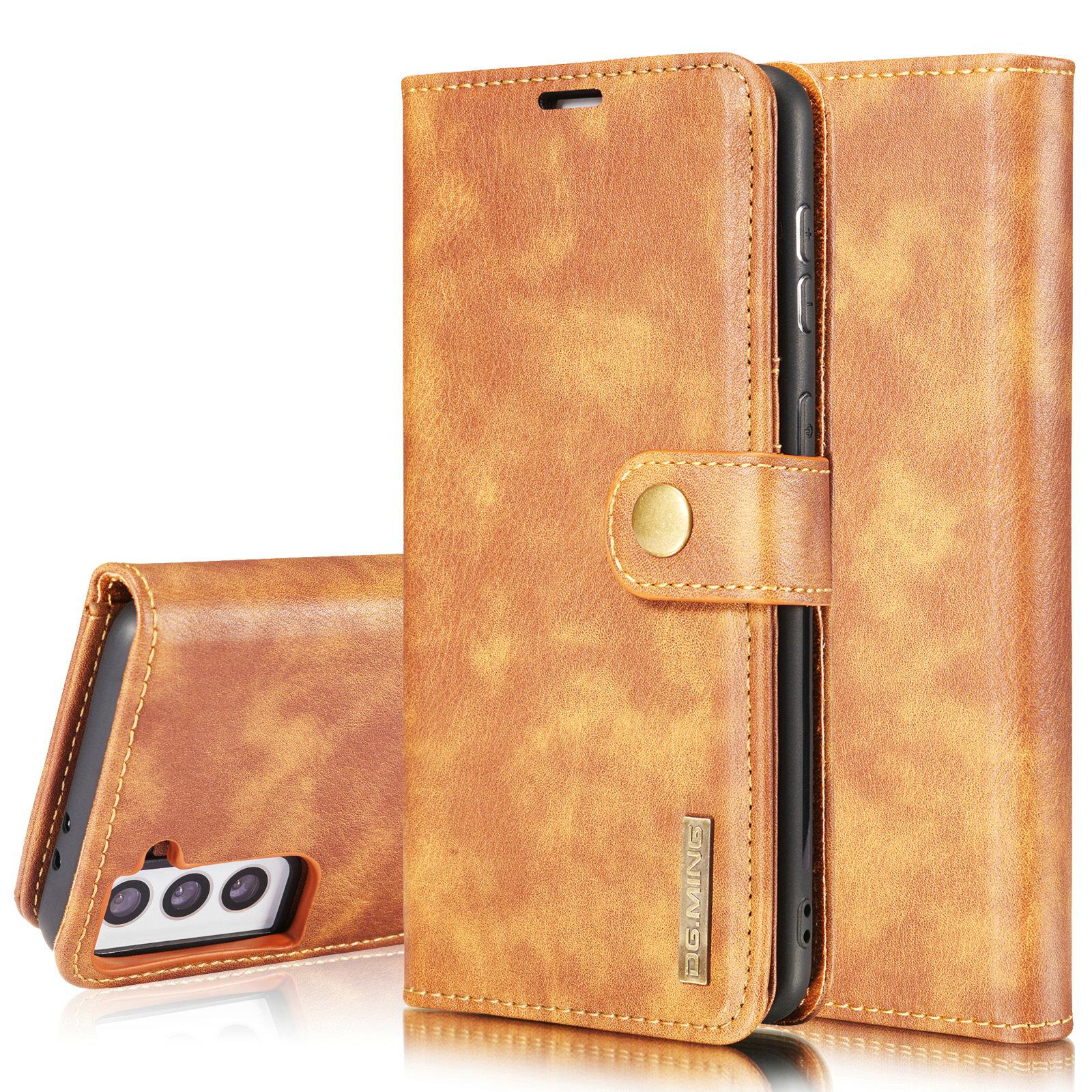 Magnet Wallet Samsung Galaxy S21 Cognac