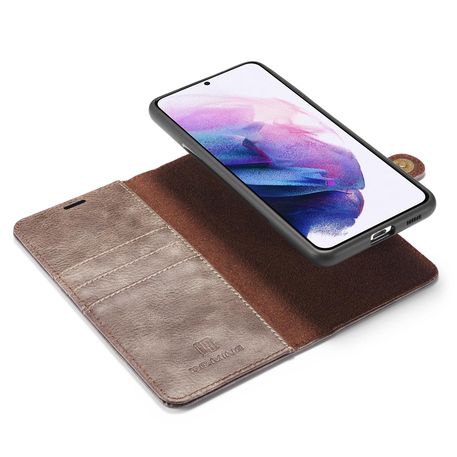 Magnet Wallet Samsung Galaxy S21 Plus Brun