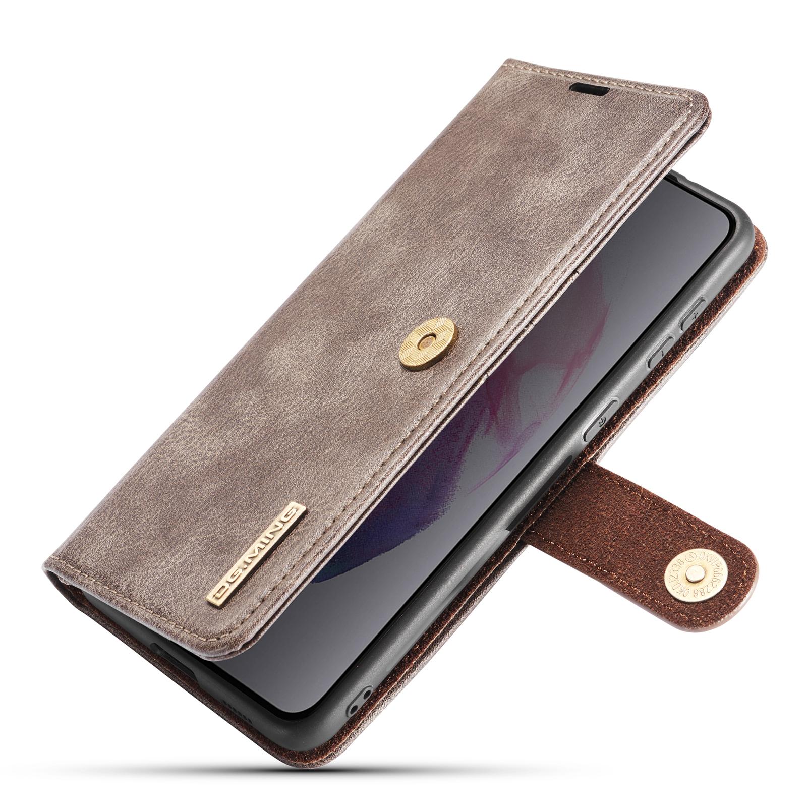 Magnet Wallet Samsung Galaxy S21 Plus Brun