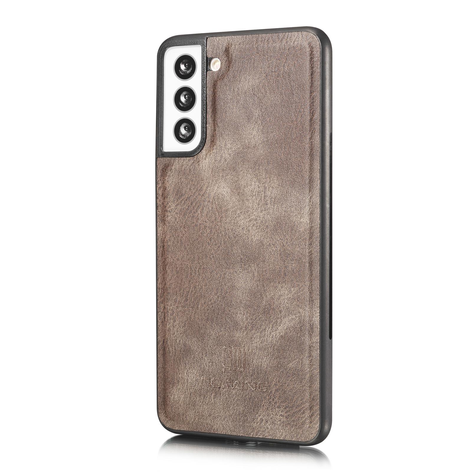 Magnet Wallet Samsung Galaxy S21 Plus Brun