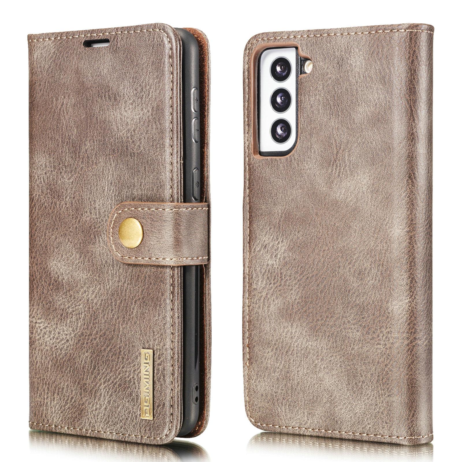 Magnet Wallet Samsung Galaxy S21 Plus Brun