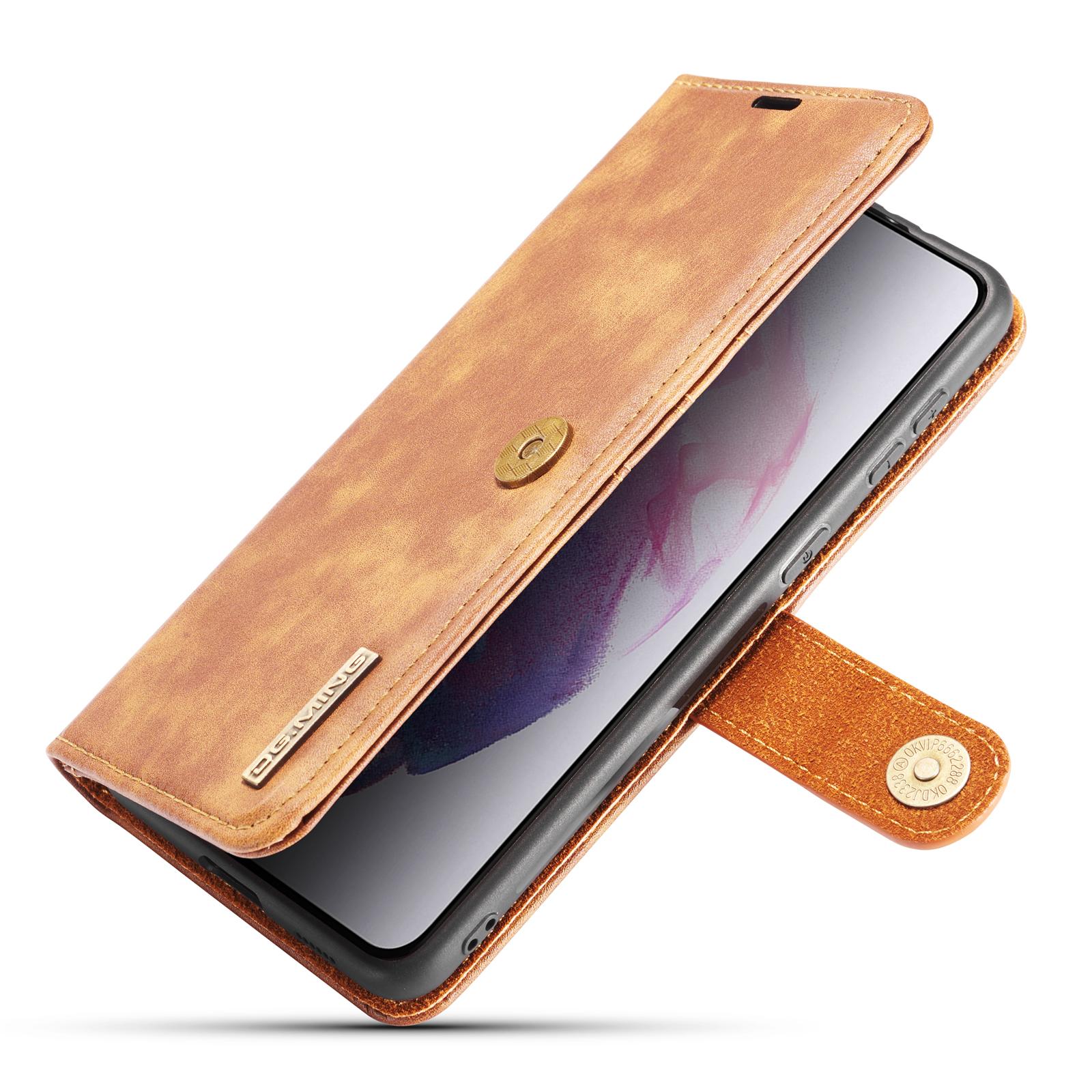 Magnet Wallet Samsung Galaxy S21 Plus Cognac