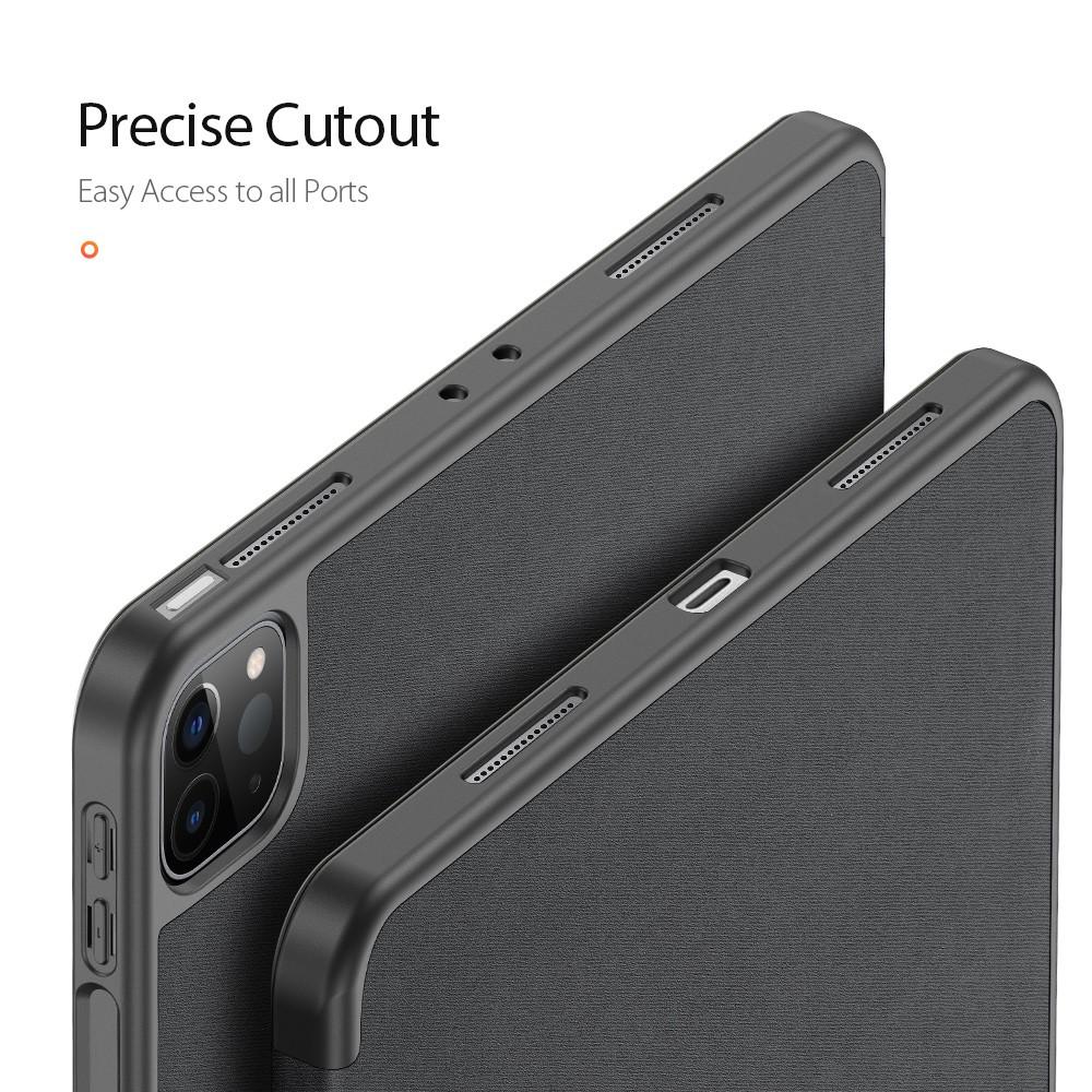 Domo Tri-fold Case iPad Pro 12.9 5th Gen (2021) - Black