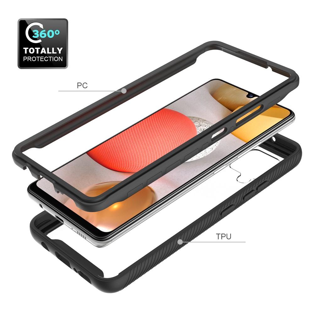 Full Cover Deksel Samsung Galaxy A42 Svart