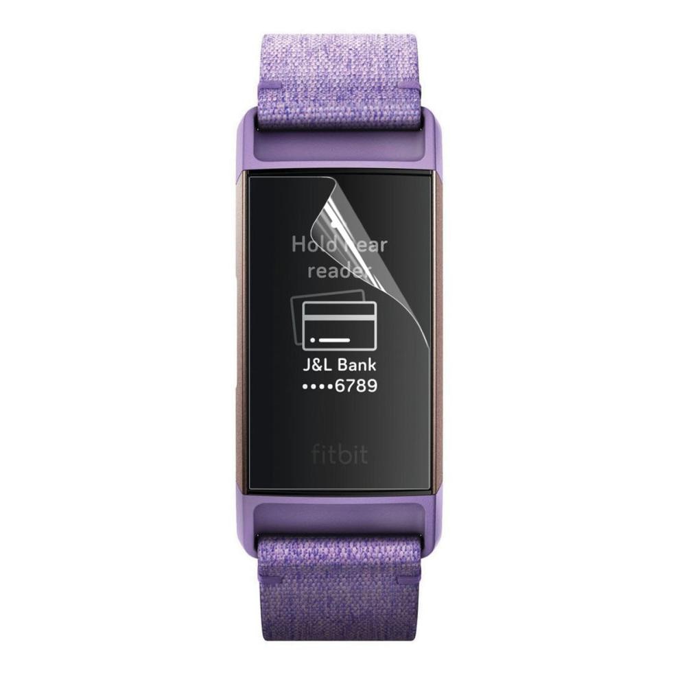 2-pack Skjermbeskytter Fitbit Charge 3/4