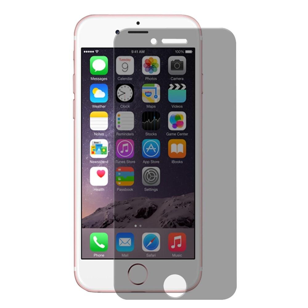 Privacy Herdet Glass Skjermbeskytter iPhone 6/6S/7/8