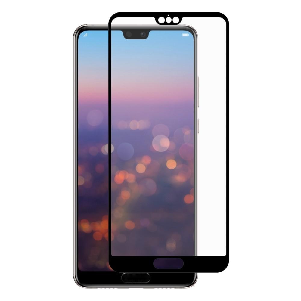 Full Glue Herdet Glass Huawei P20 Pro Black