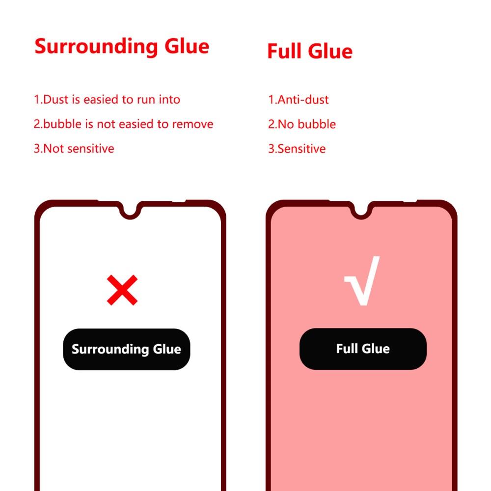 Full Glue Herdet Glass Xiaomi Redmi Note 7 Black