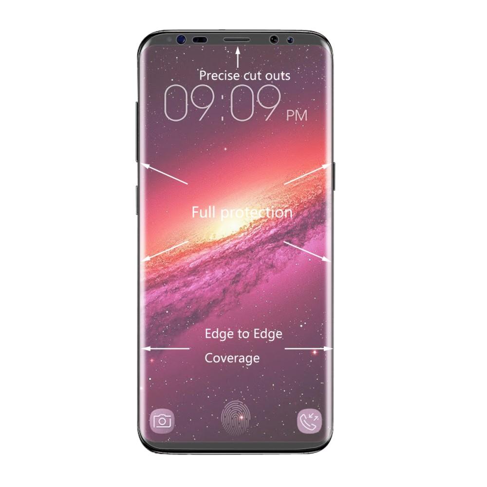 Heldekkende Curved Skjermbeskytter Samsung Galaxy S9