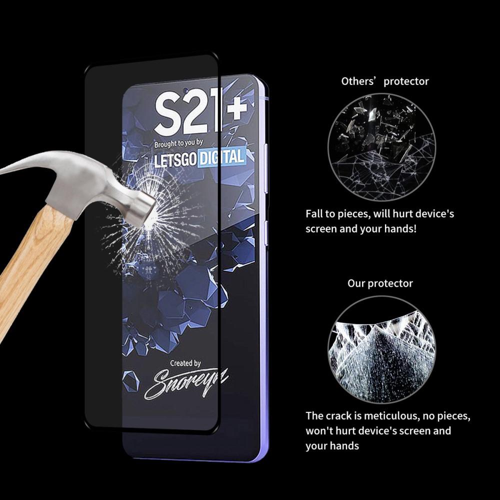 Full Glue Herdet Glass Samsung Galaxy S21 Plus Black
