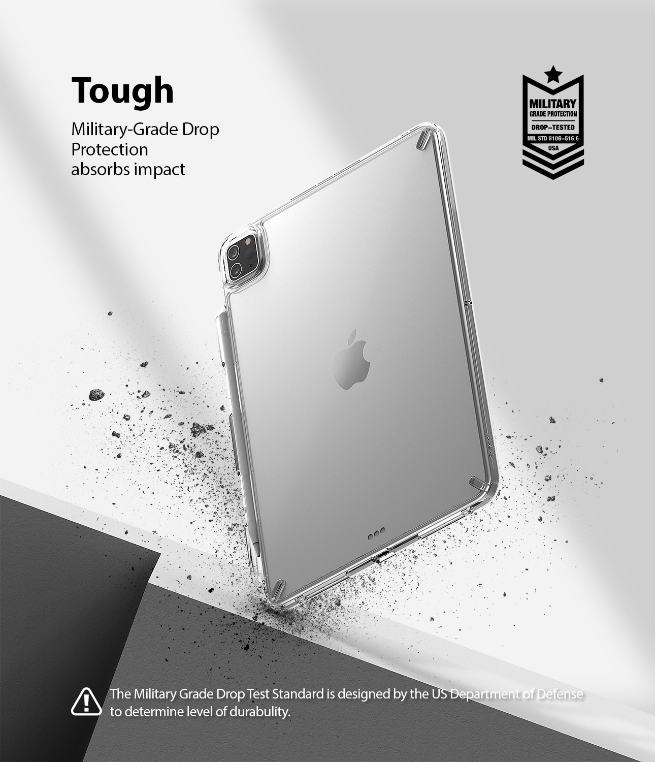 Fusion Case iPad Pro 11 2nd Gen (2020) Clear