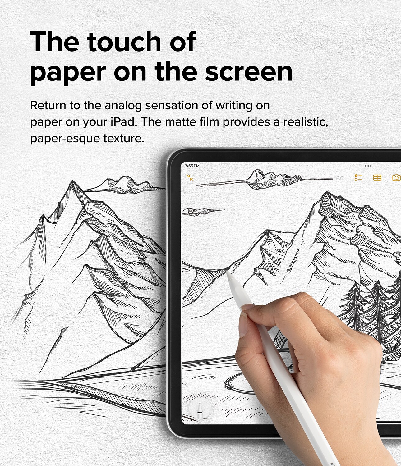 Paper Touch Hard Screen Protector (2-pack) Apple iPad Pro 11 5th Gen (2024)