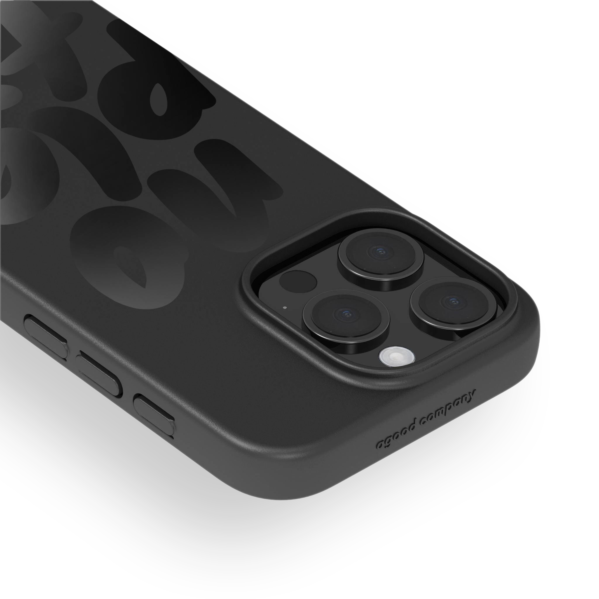 Deksel iPhone 15 Pro, No Plastic Black