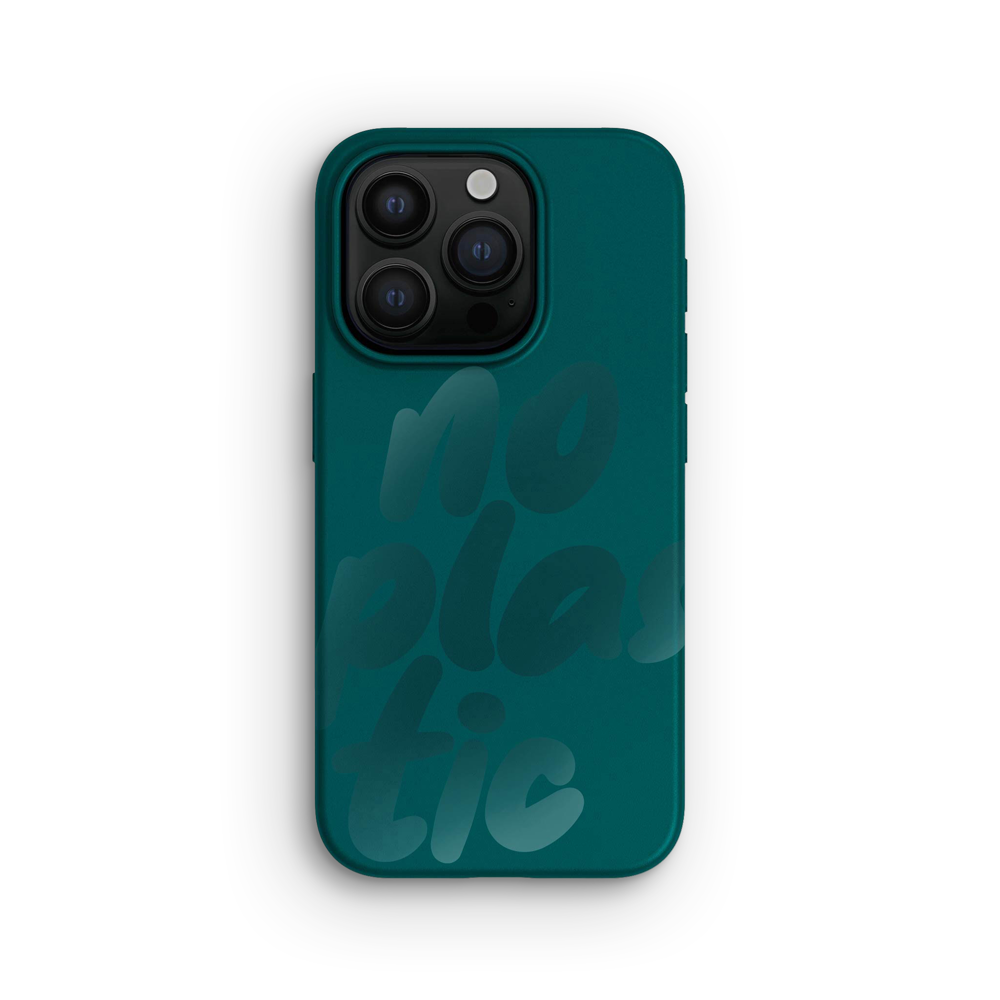 Deksel iPhone 15 Pro, No Plastic Tropical Green