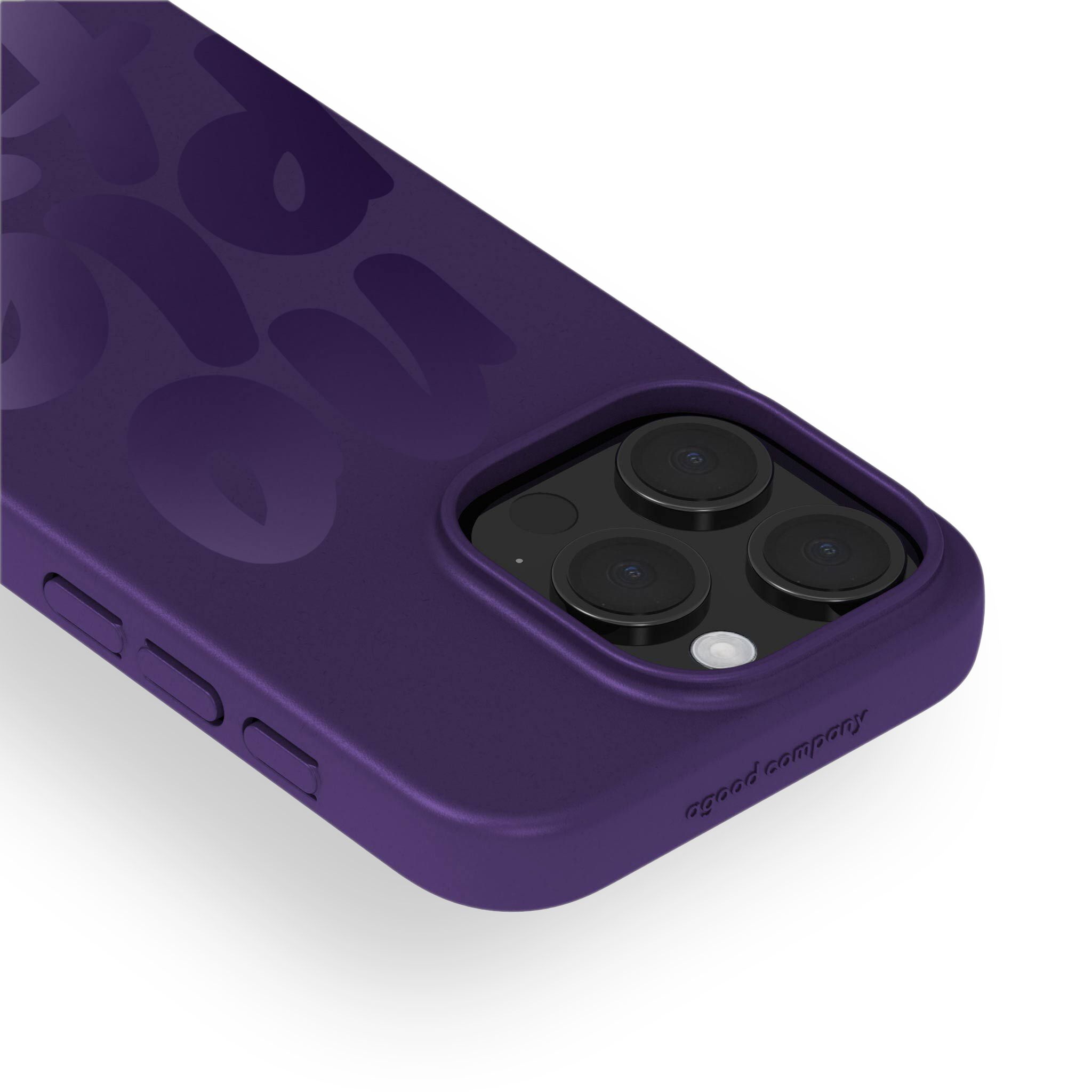 Deksel iPhone 15 Pro, No Plastic Blackberry Purple