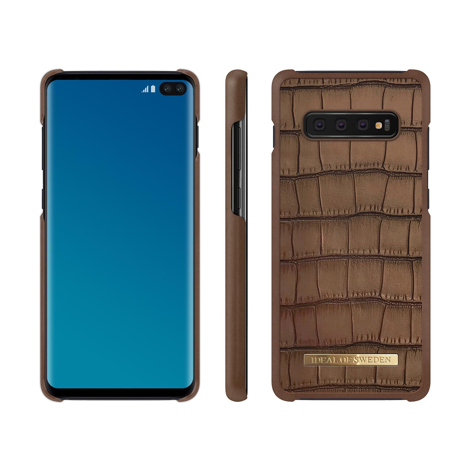 Capri Case Galaxy S10 Plus Brown