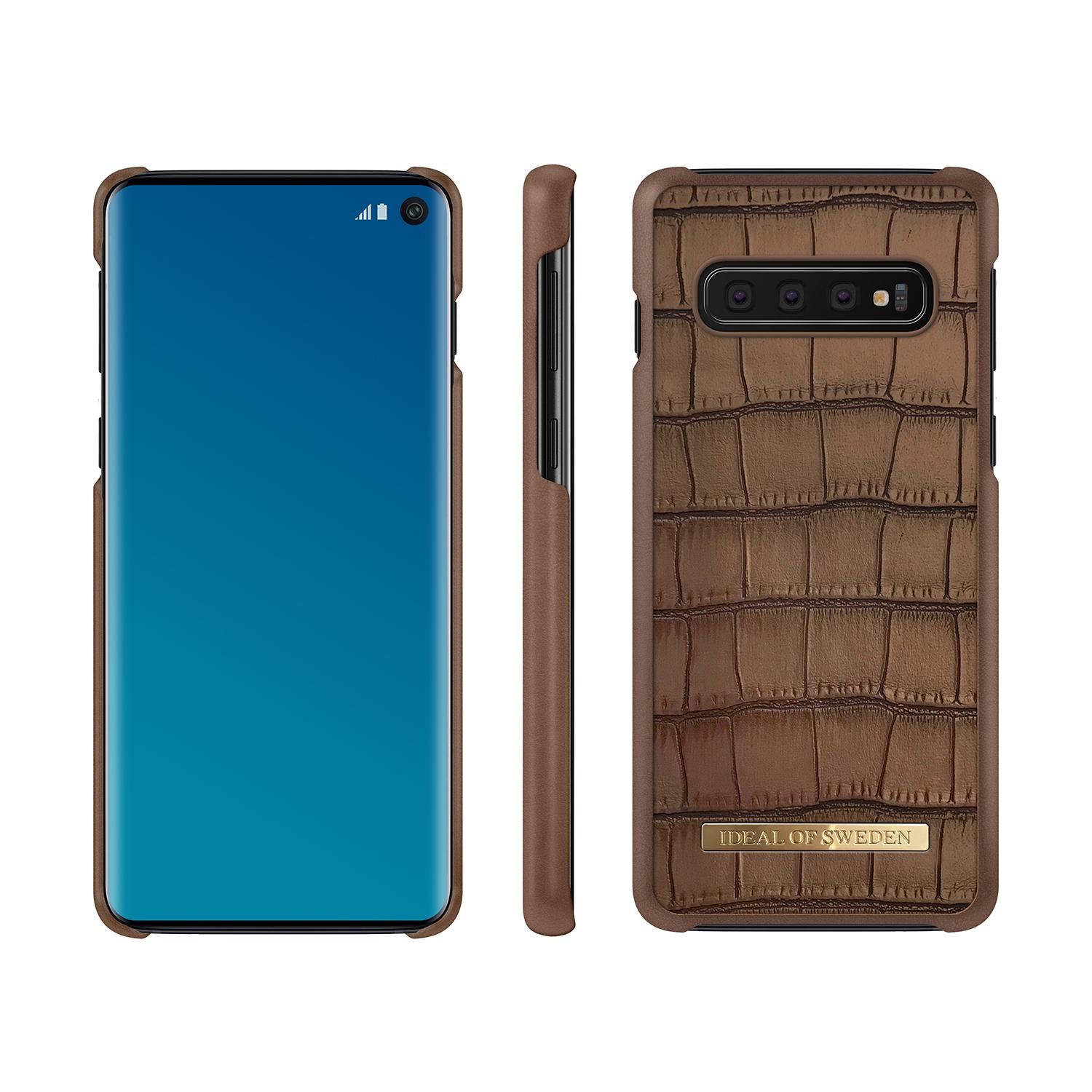 Capri Case Galaxy S10 Brown