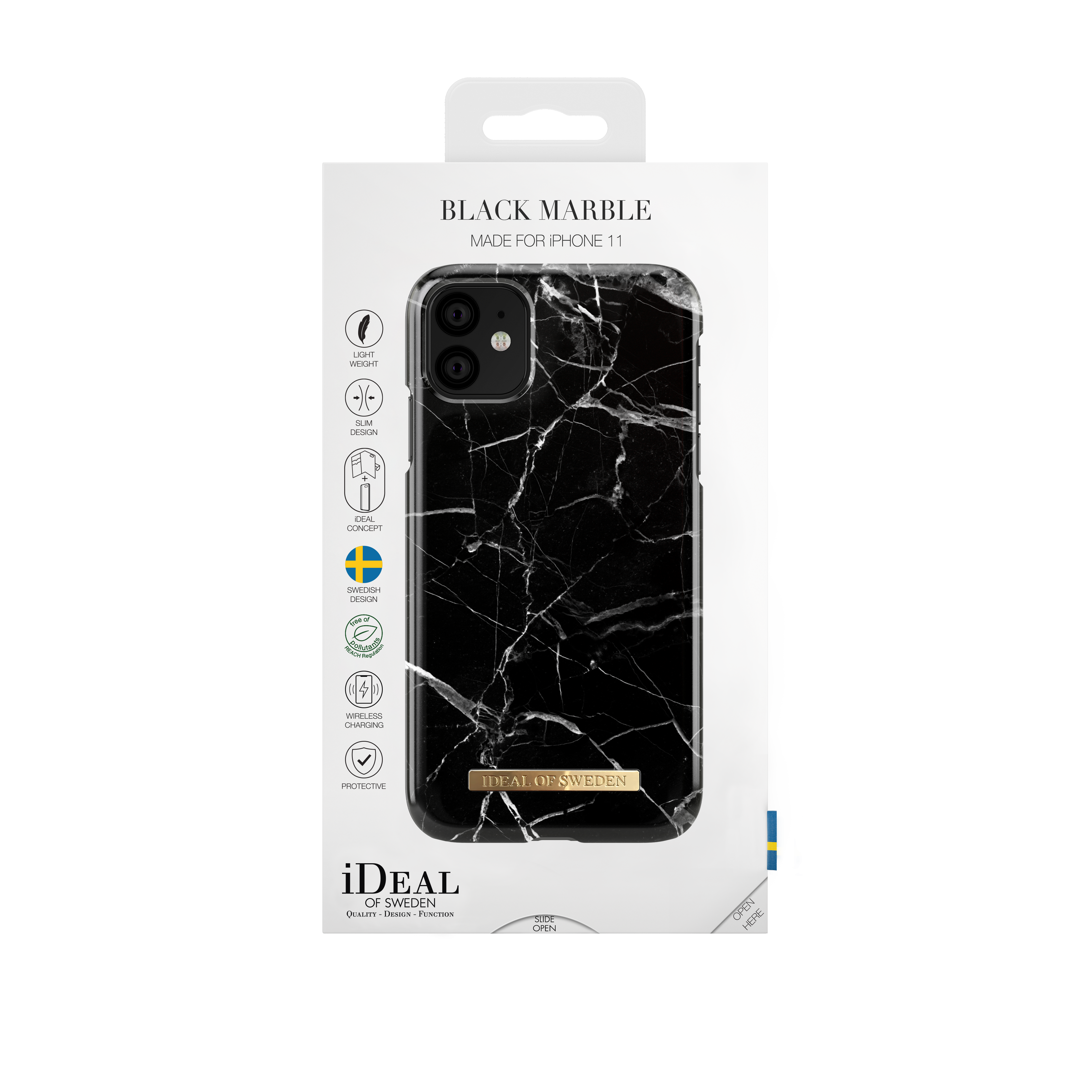 Fashion Case iPhone 11 Black Marble