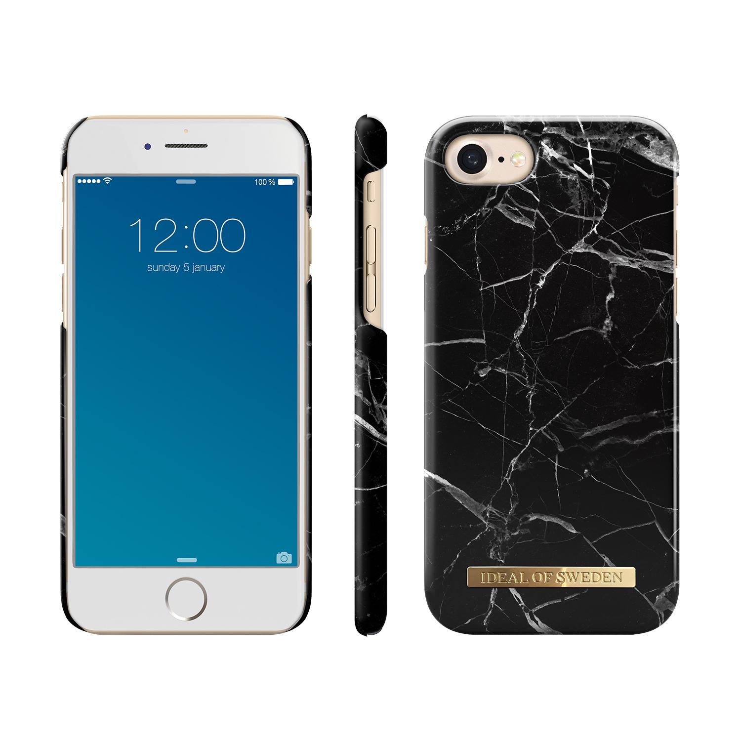 Fashion Case iPhone 6/6S/7/8/SE 2020 Black Marble