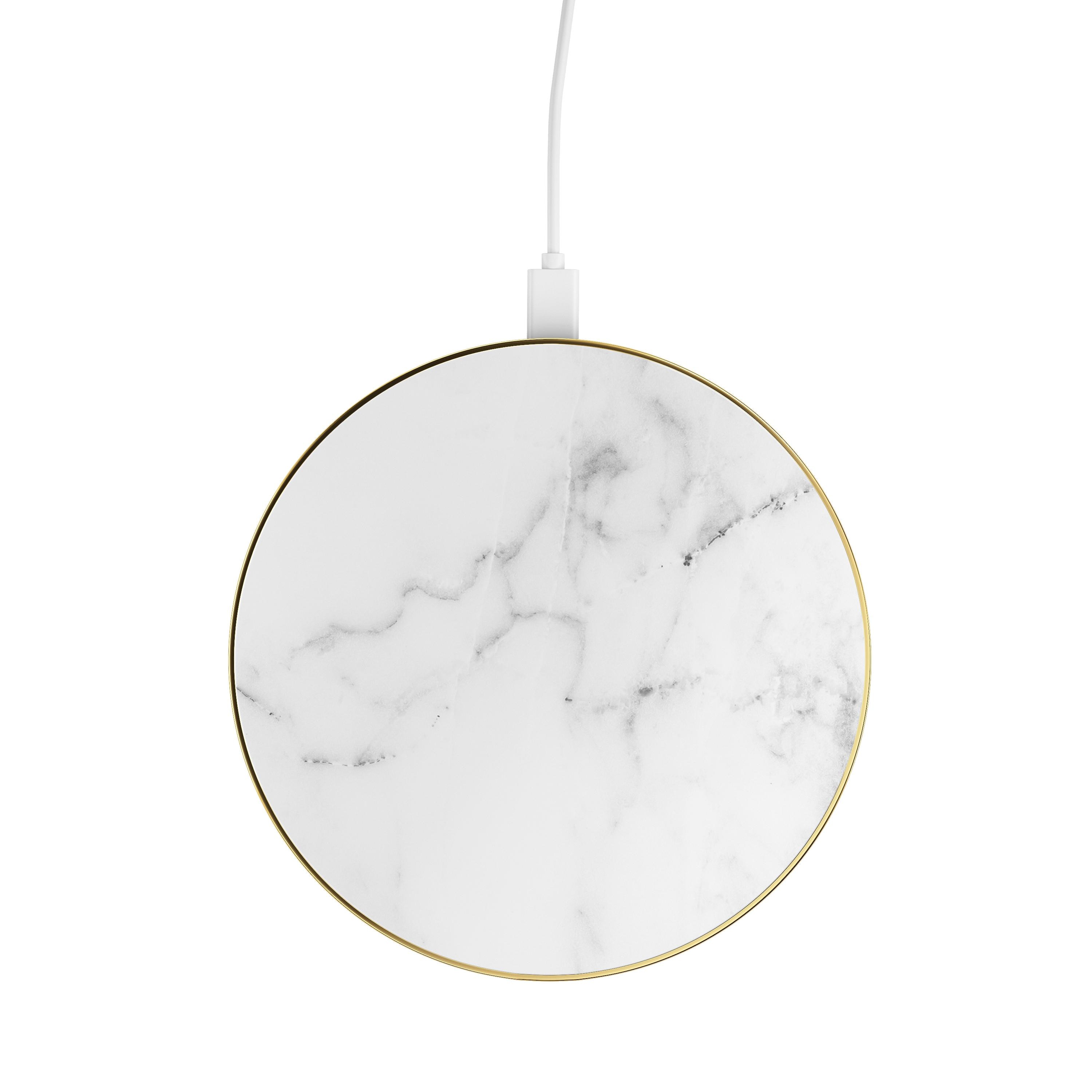 Fashion Qi Charger White Marble