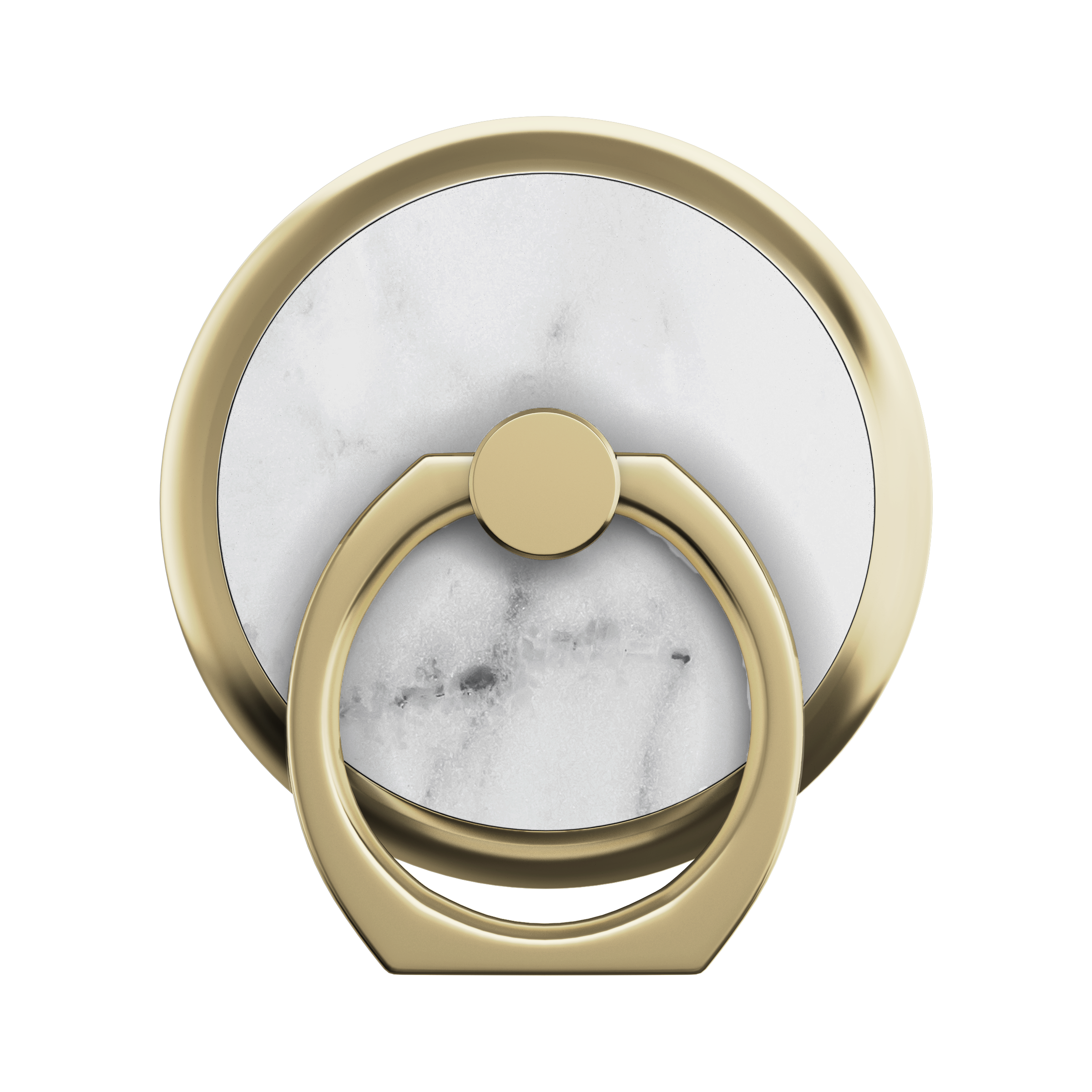 Magnetic Ring Mount White Marble