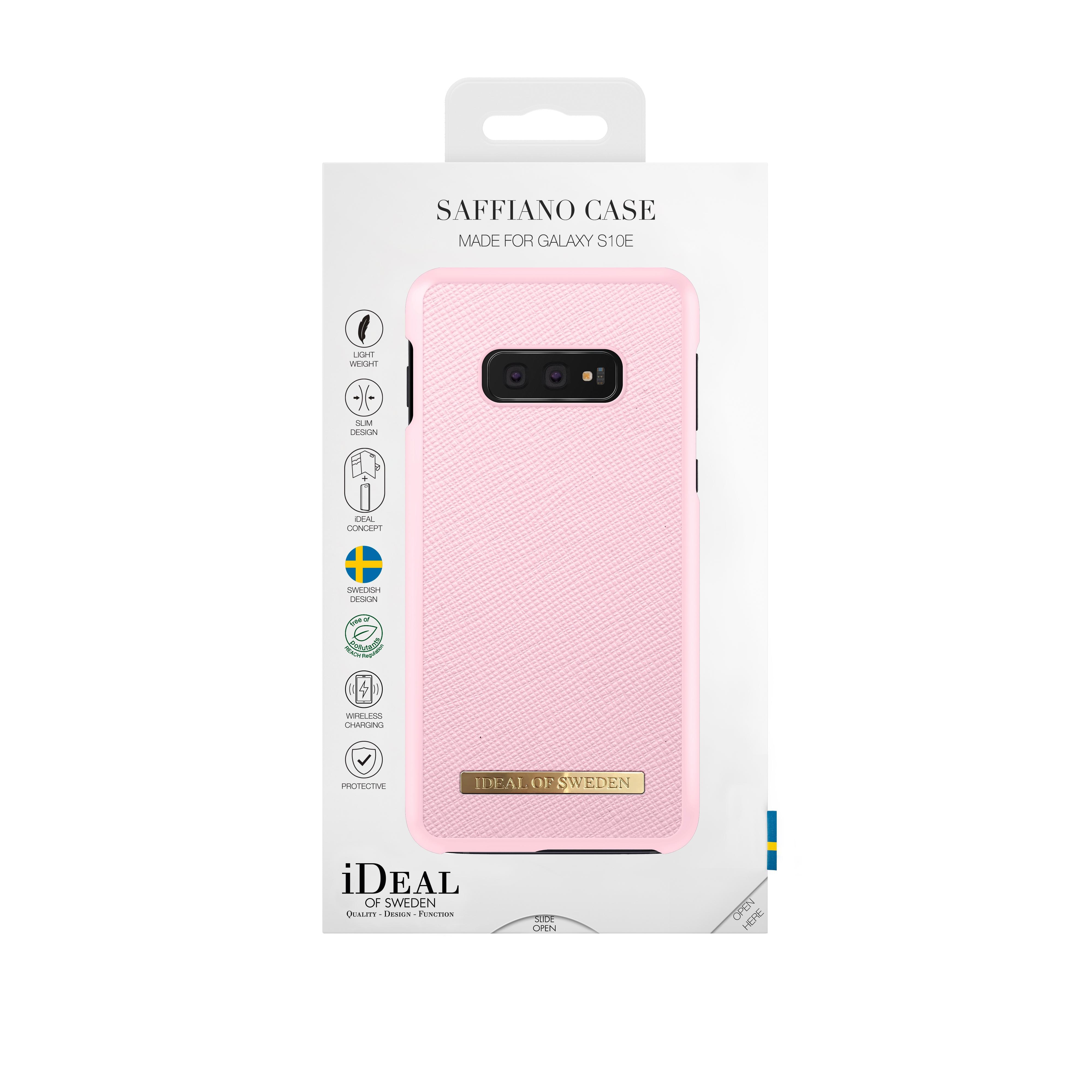 Saffiano Case Galaxy S10e Pink