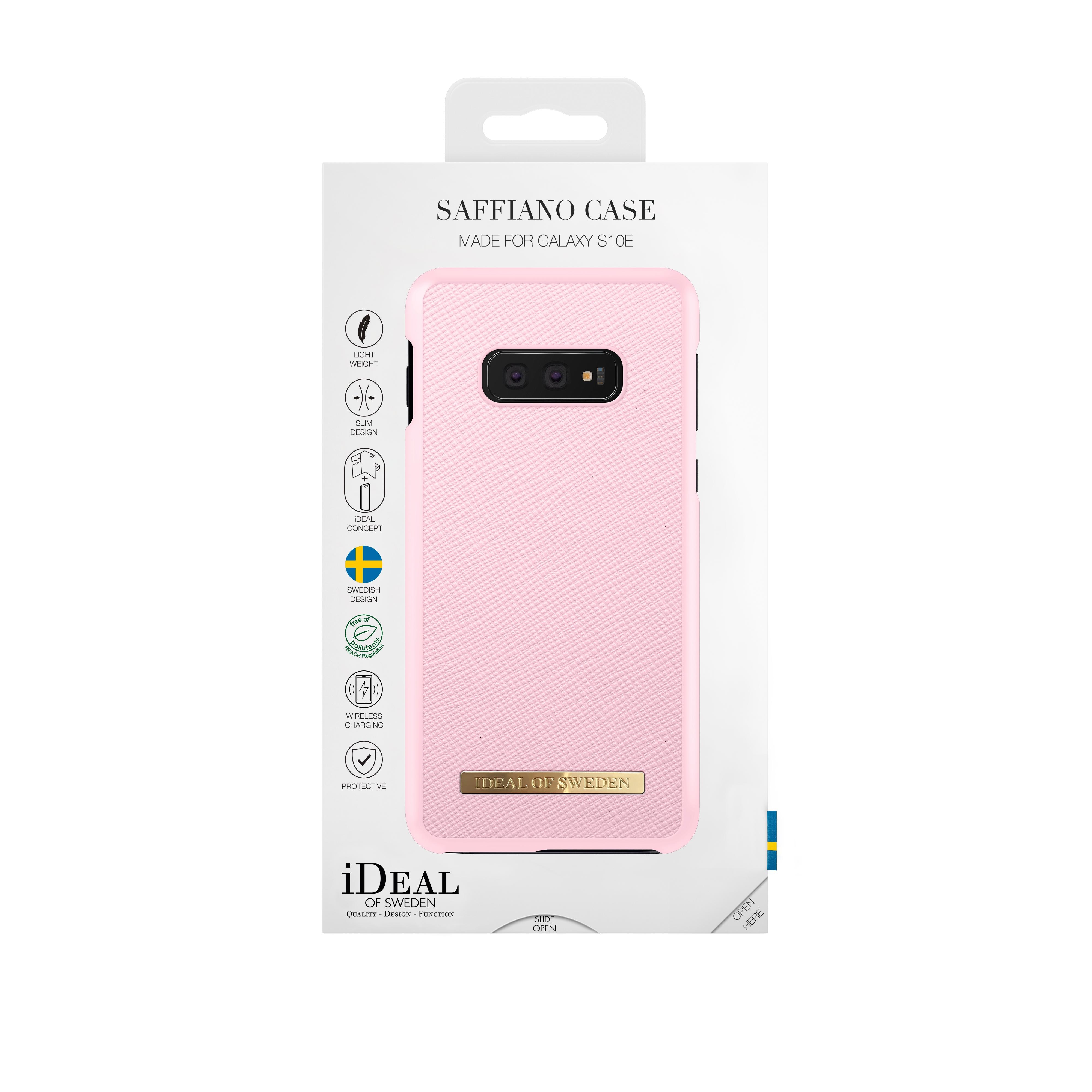 Saffiano Case Galaxy S10e Pink