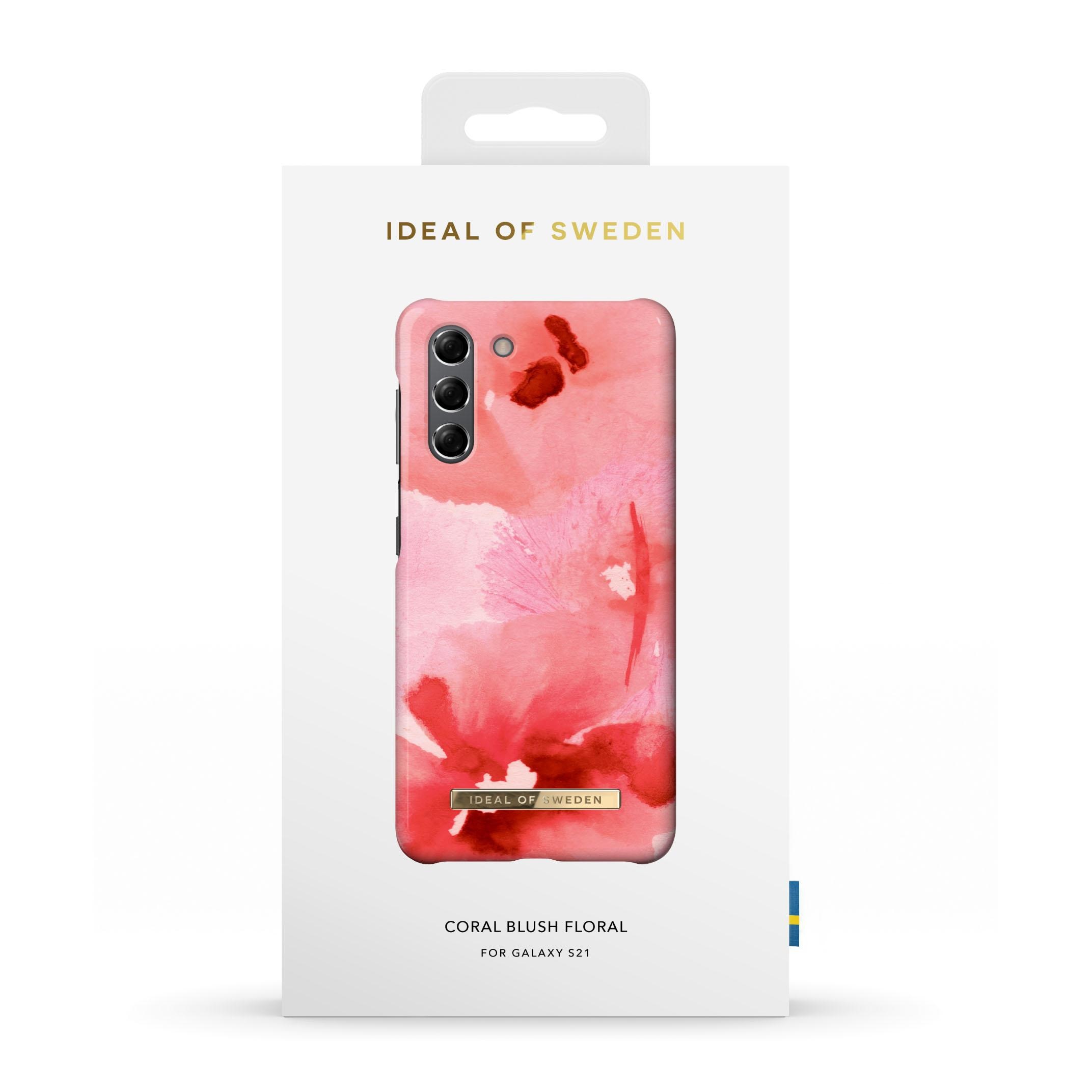 Fashion Case Galaxy S21 Coral Blush Floral