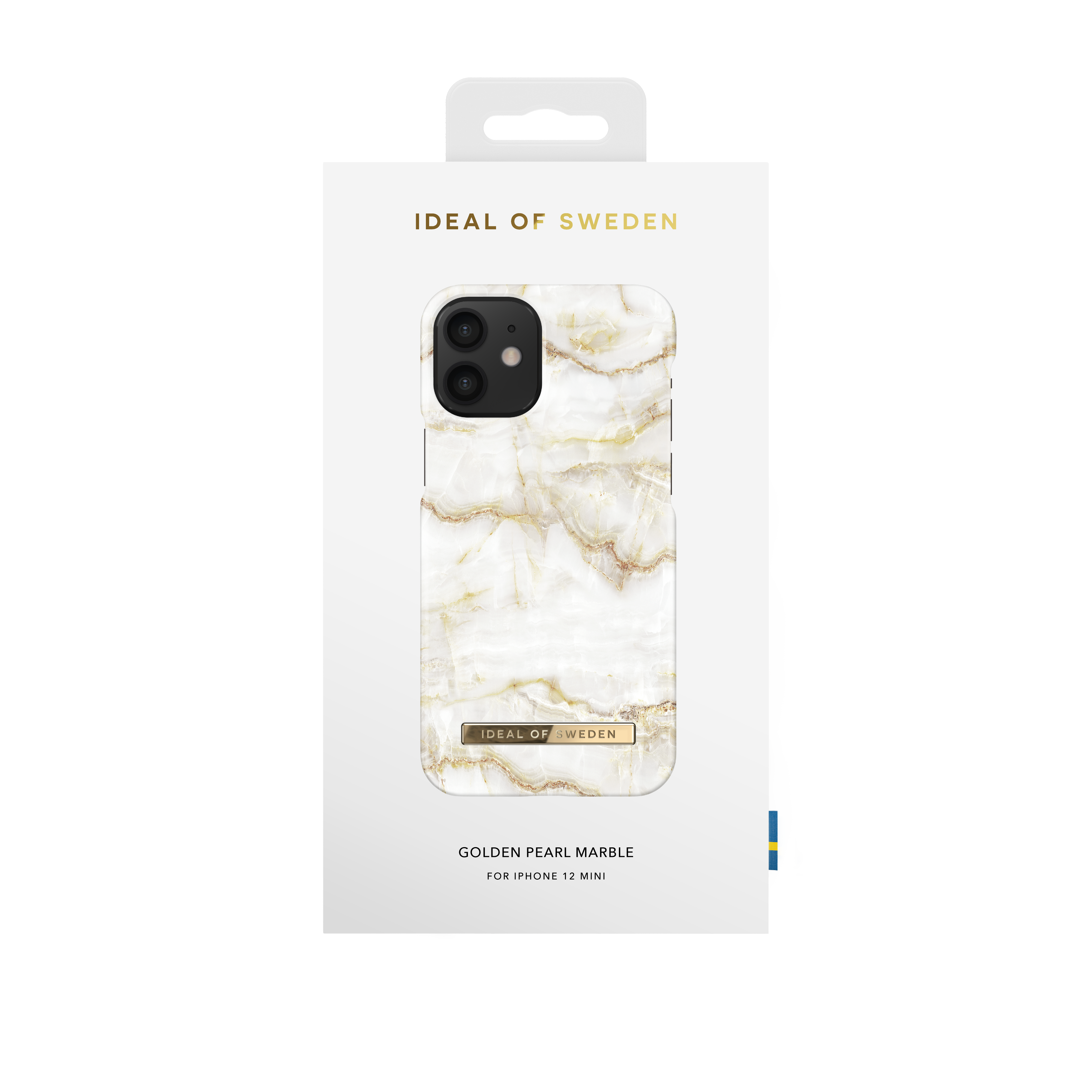 Fashion Case iPhone 12 Mini Golden Pearl Marble