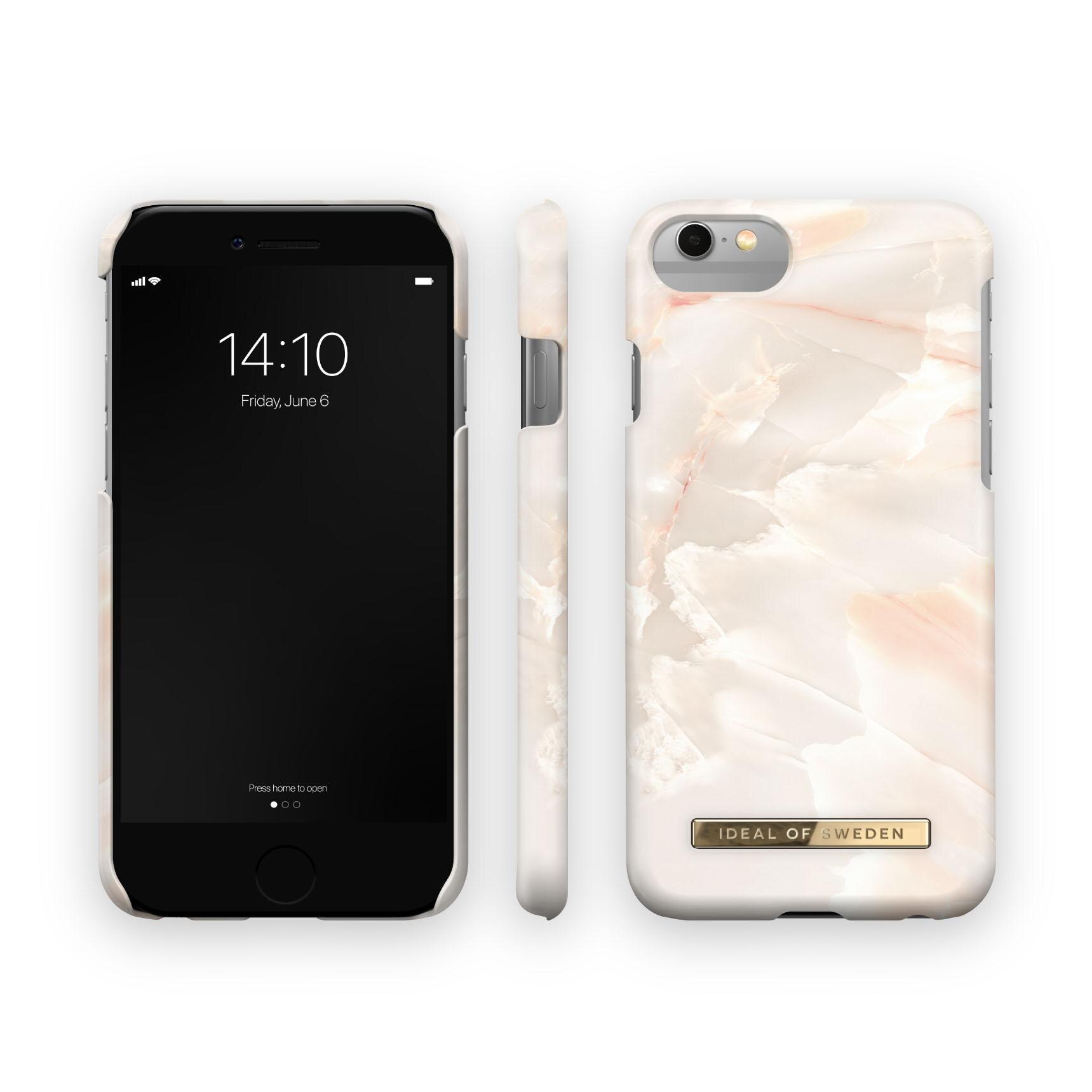 Fashion Case  iPhone 6/6S/7/8/SE 2020 Rose Pearl Marble