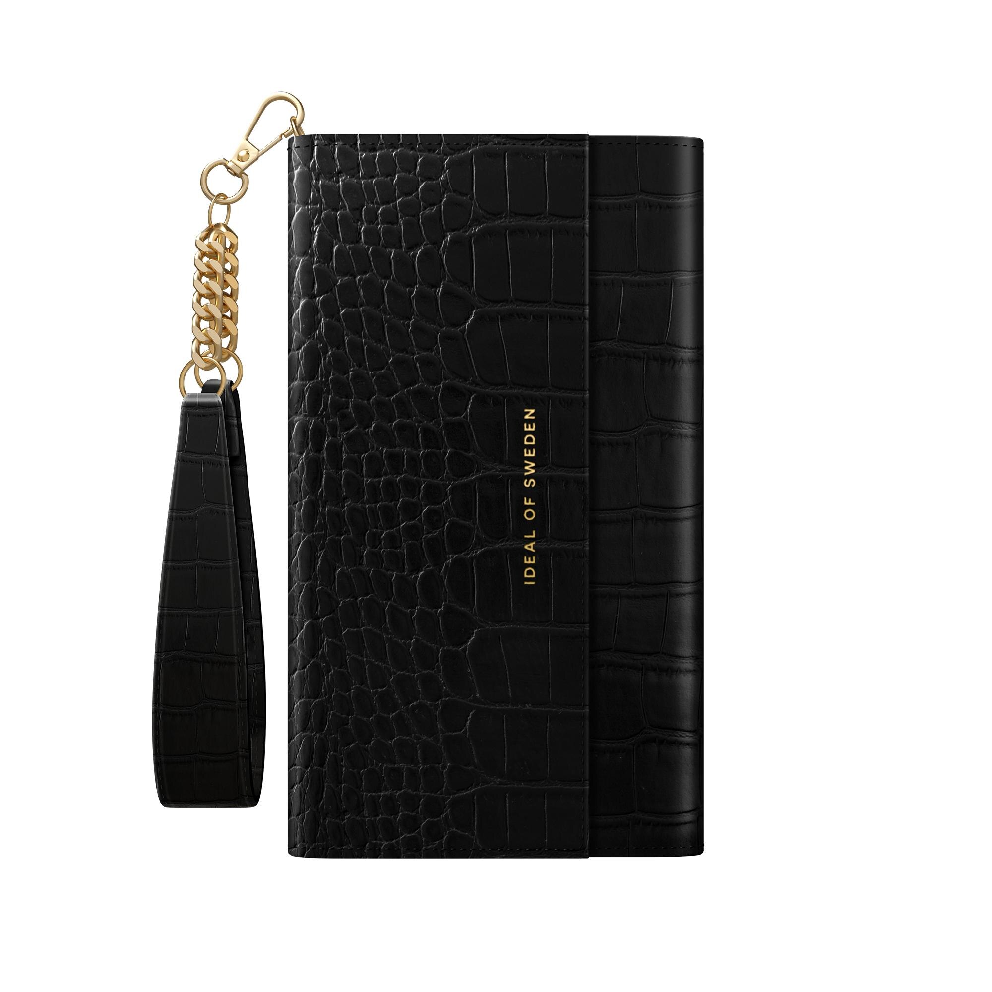 Signature Clutch iPhone 11 Pro/XS/X Jet Black Croco