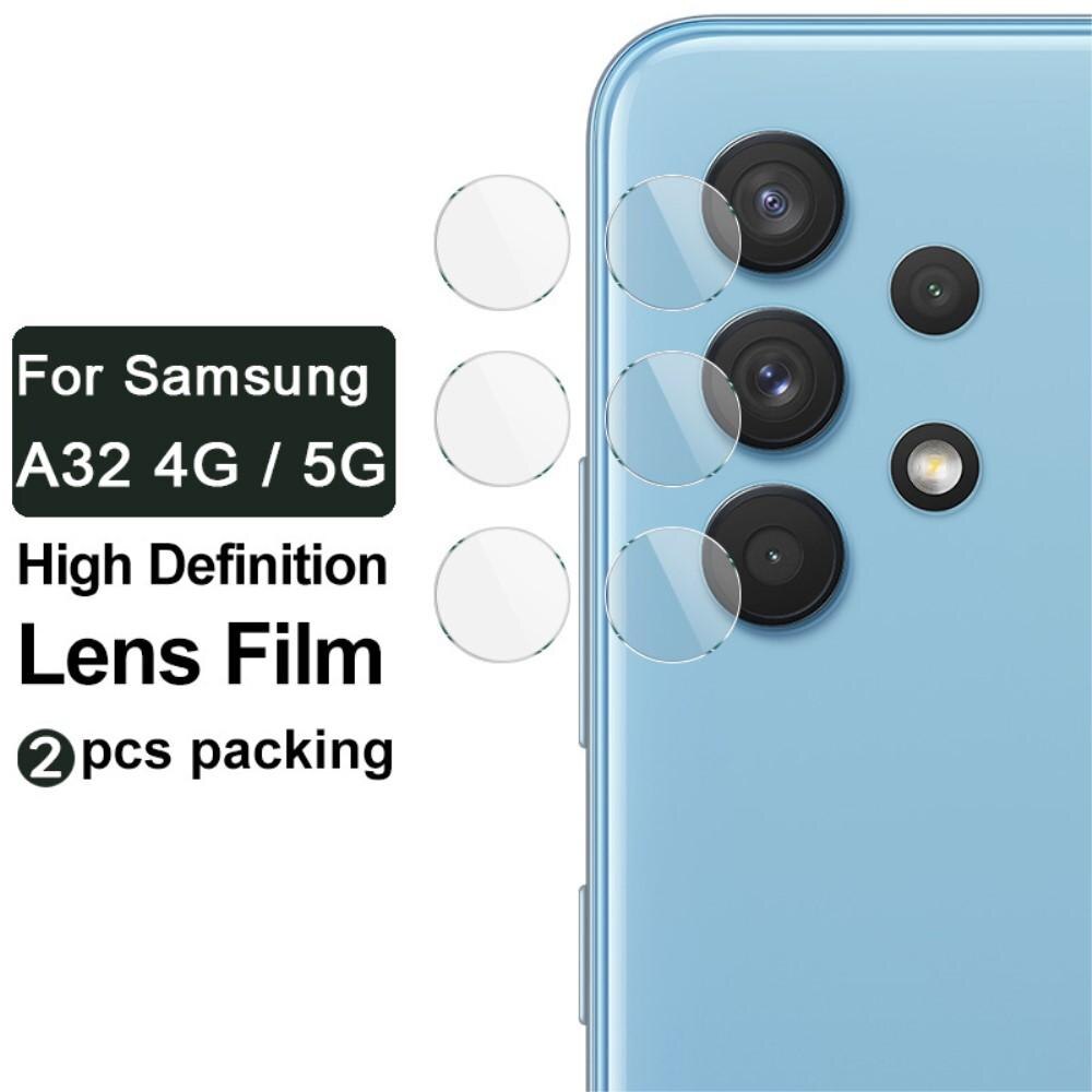 2-pack Herdet Glass Linsebeskyttelse Galaxy A32 5G