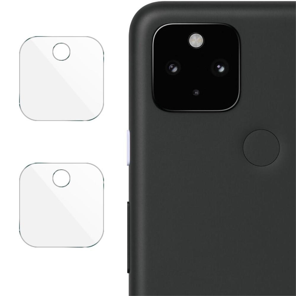 2-pack Herdet Glass Linsebeskyttelse Google Pixel 5